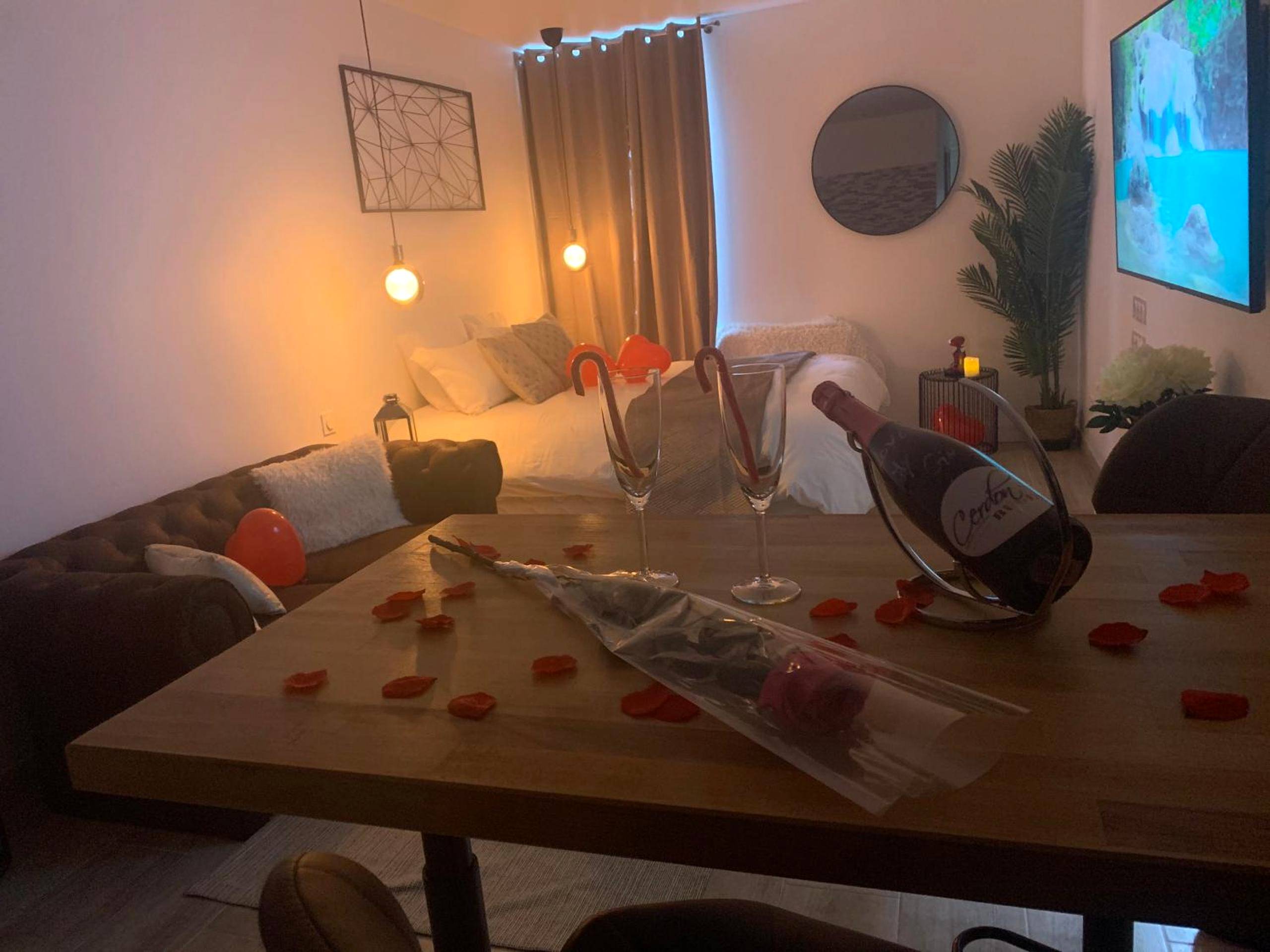 Photo du logement - Superbe appartement privé avec jacuzzi