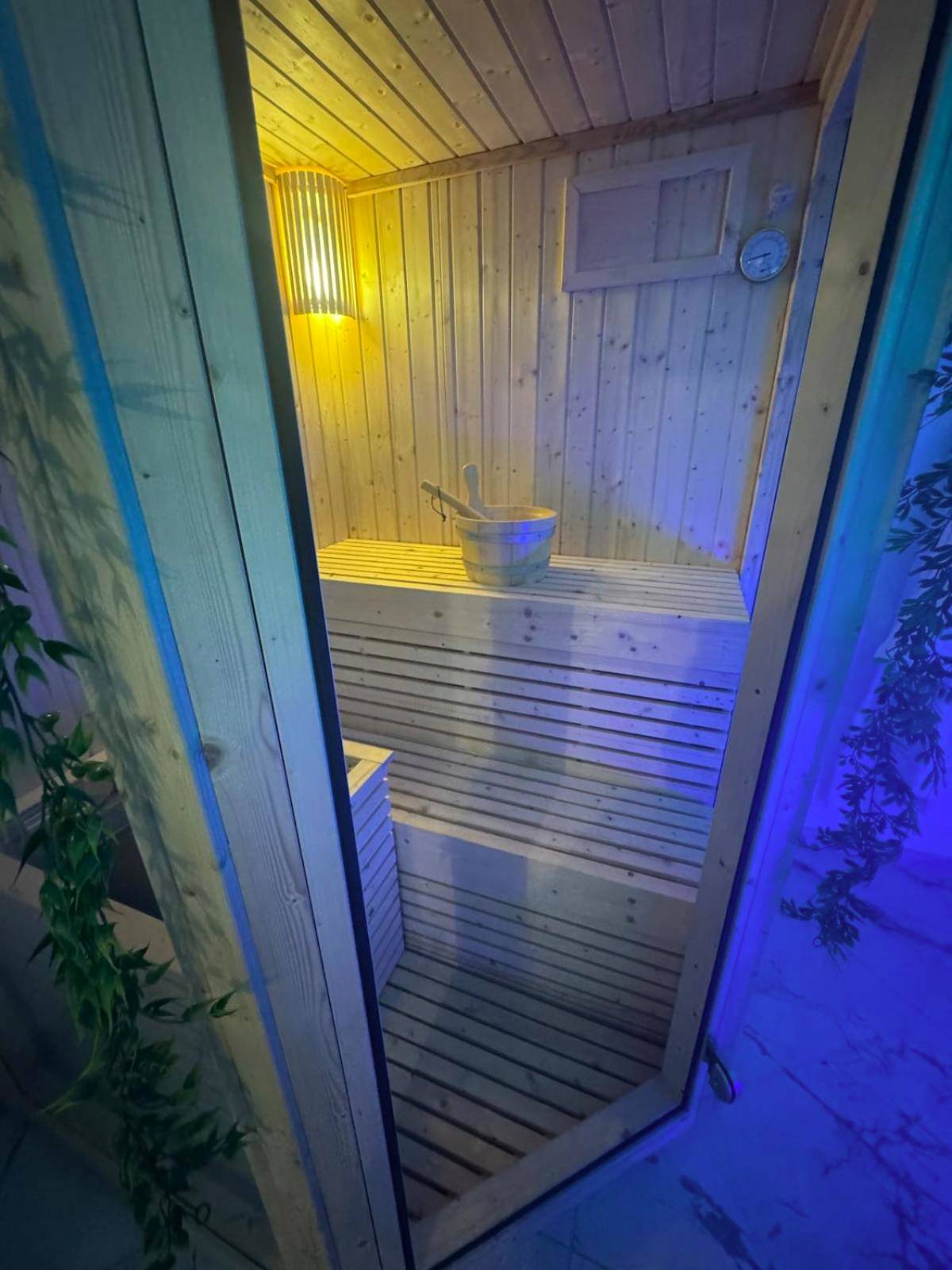 Photo du logement - Loveroom de luxe avec jacuzzi sauna vapeur écran 300 cm - Metz