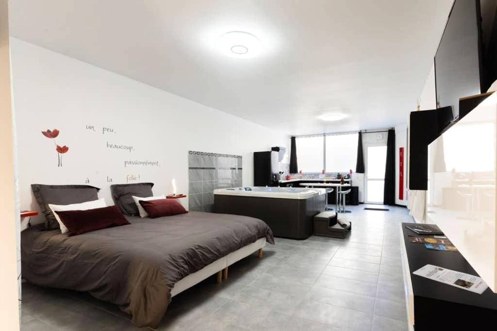 Vue du logement - Nuit romantique avec Jacuzzi SPA privatif proche TOULOUSE
