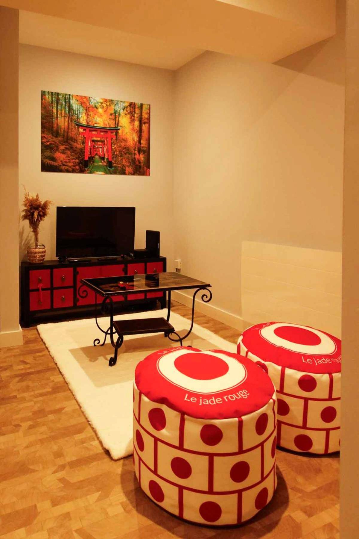 Photo du logement - Le Jade Rouge - Love Gîte Japonais en Normandie - Barenton