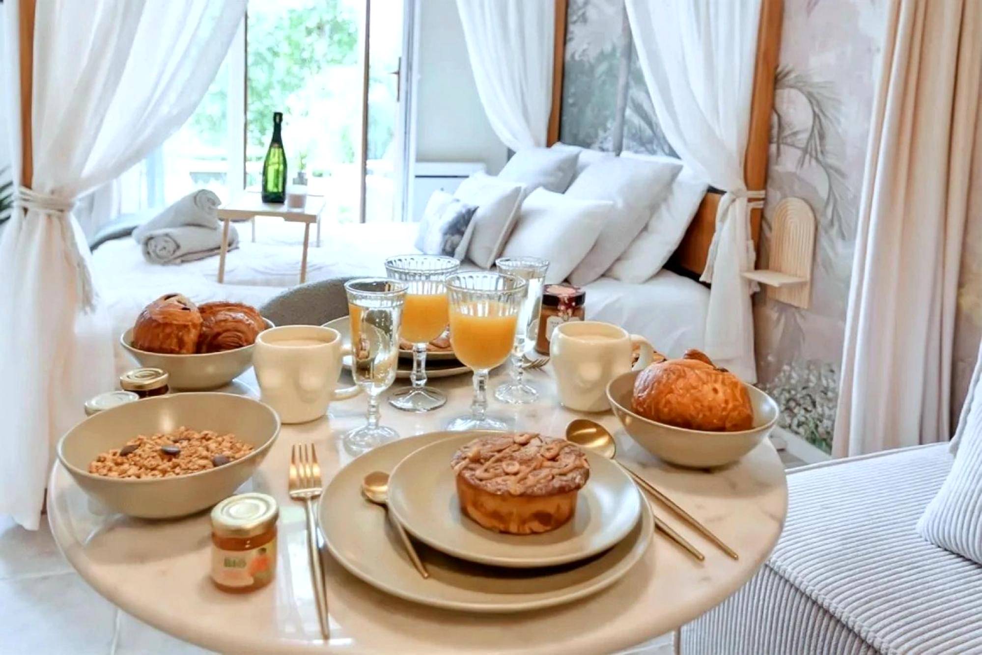 Photo du logement - Jardin d'Eden : Sauna, Balneo & Jardin privatif