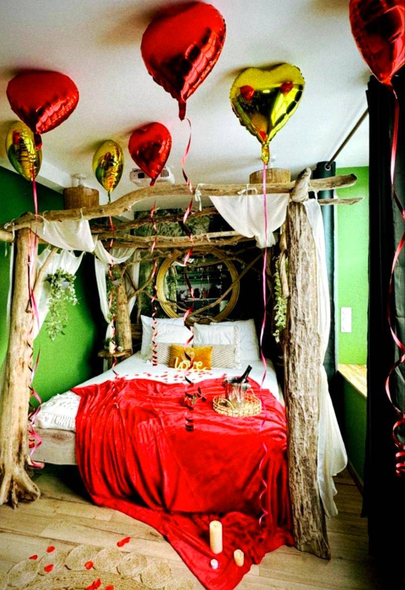 Photo du logement - La jungle insolite, SPA, Écran cinéma, Lit à baldaquin king size, day use, 10 min centre - Amiens