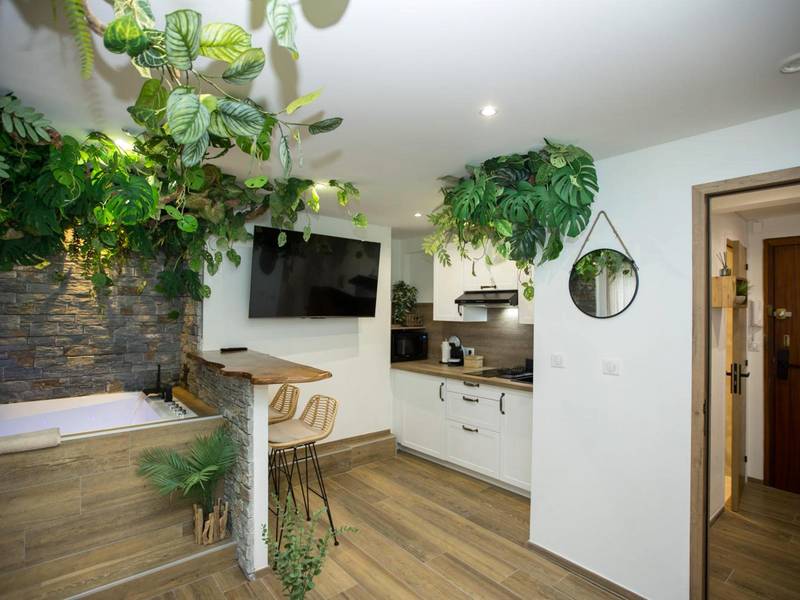 Vue du logement - Jungle Room Jacuzzi Privé Évasion en amoureux
