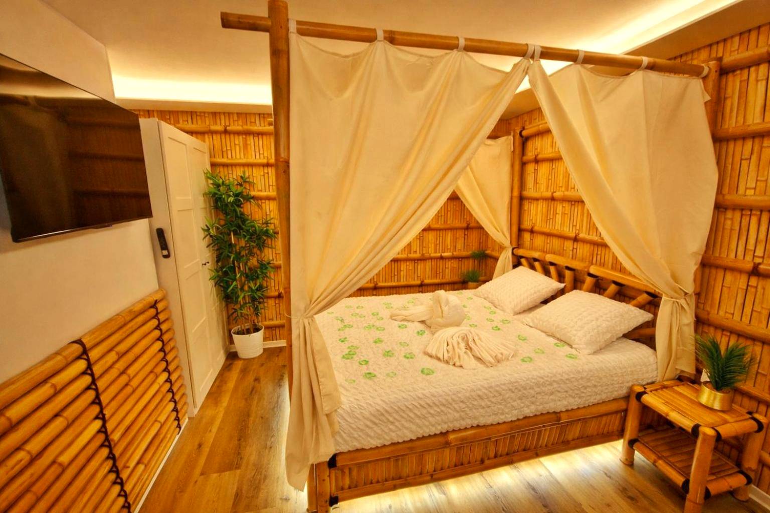 Photo du logement - JUNGLE SPA - 4 Pers - Jacuzzi - Parking - Jardin - Clim - Colmar - Muntzenheim