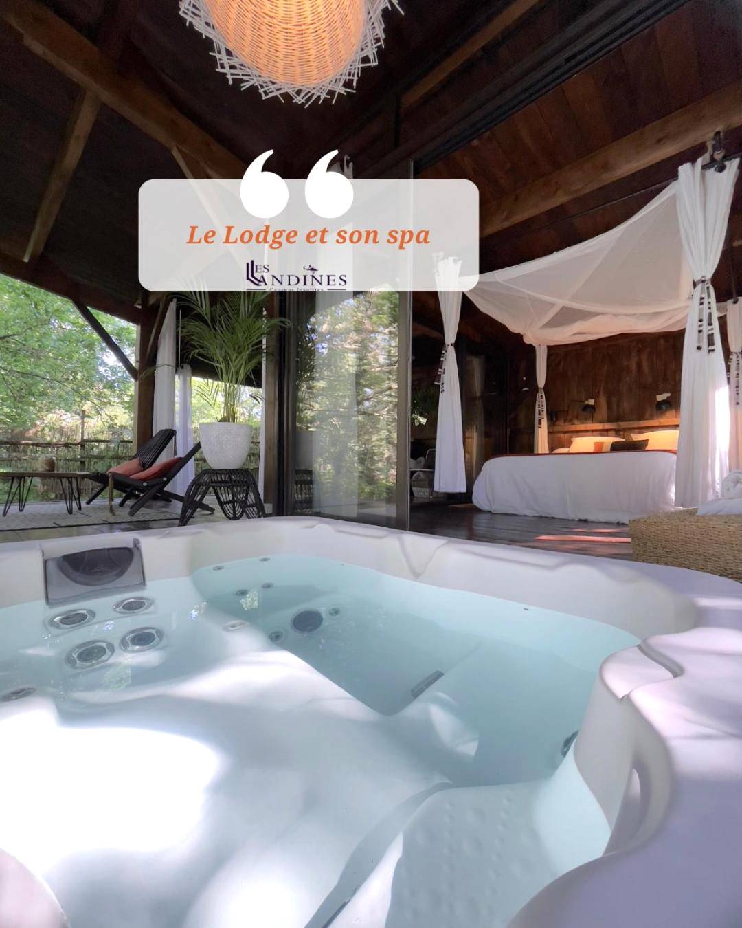 Vue principale - Love Room Origne - Les Landines