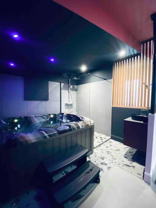 Espace bien - être avec jacuzzi et douche - La Litchi Le 50 Suites and Spa centre ville