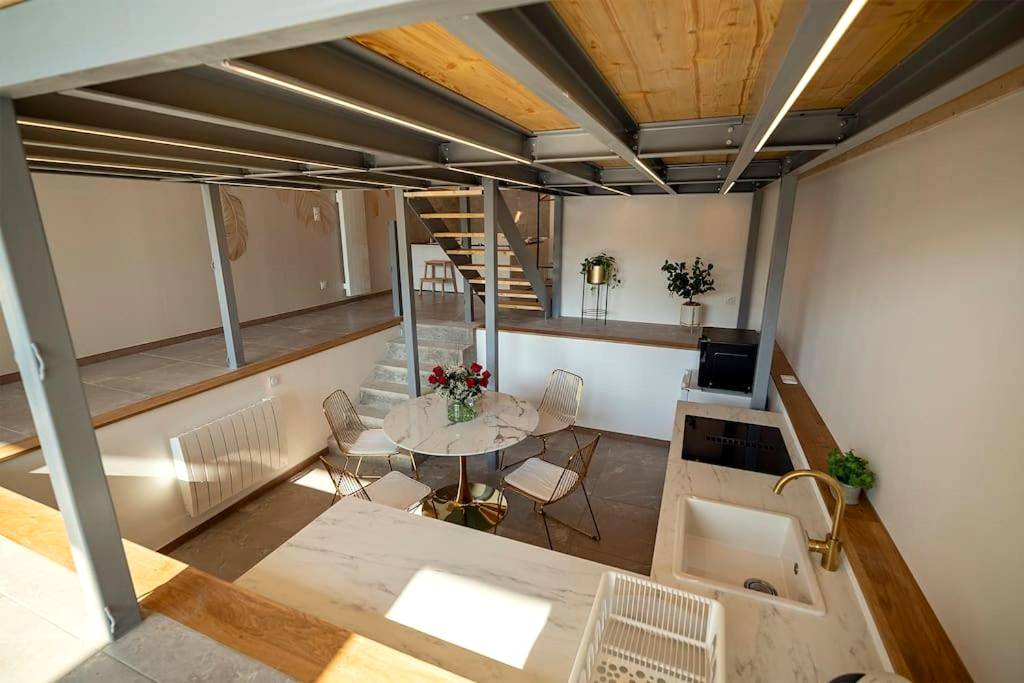 Autre vue interieure - Loft de luxe le Chic, Grand jacuzzi, Vue port de plaisance - Saint - Valery - en - Caux