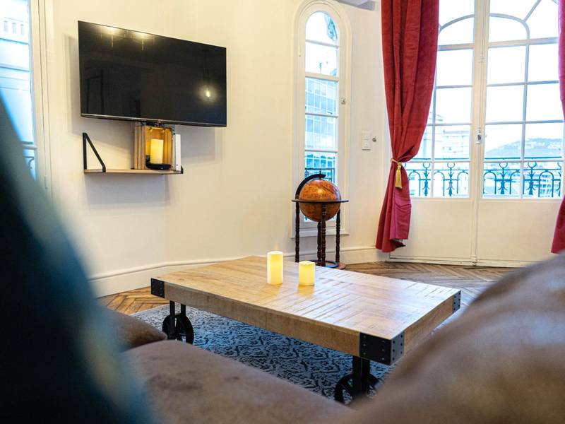 Photo du logement - Jacuzzi - Nice quartier des musiciens - Loft