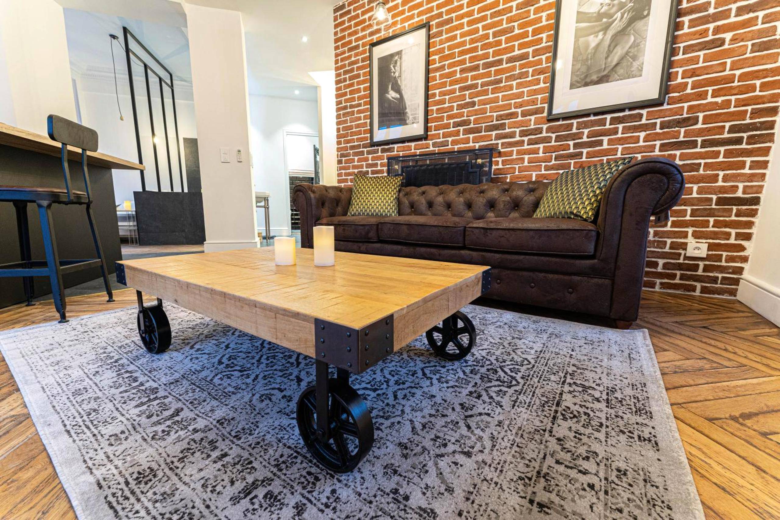 Photo du logement - Jacuzzi - Nice quartier des musiciens - Loft