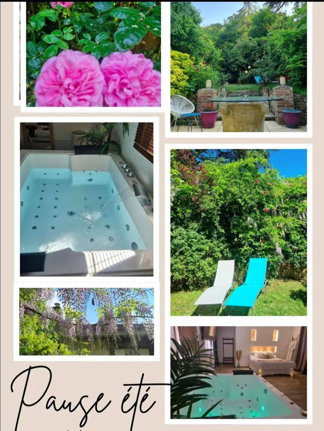 Photo du logement - loft avec jacuzzi et jardin privatif love room de luxe Paris idéal Saint Valentin