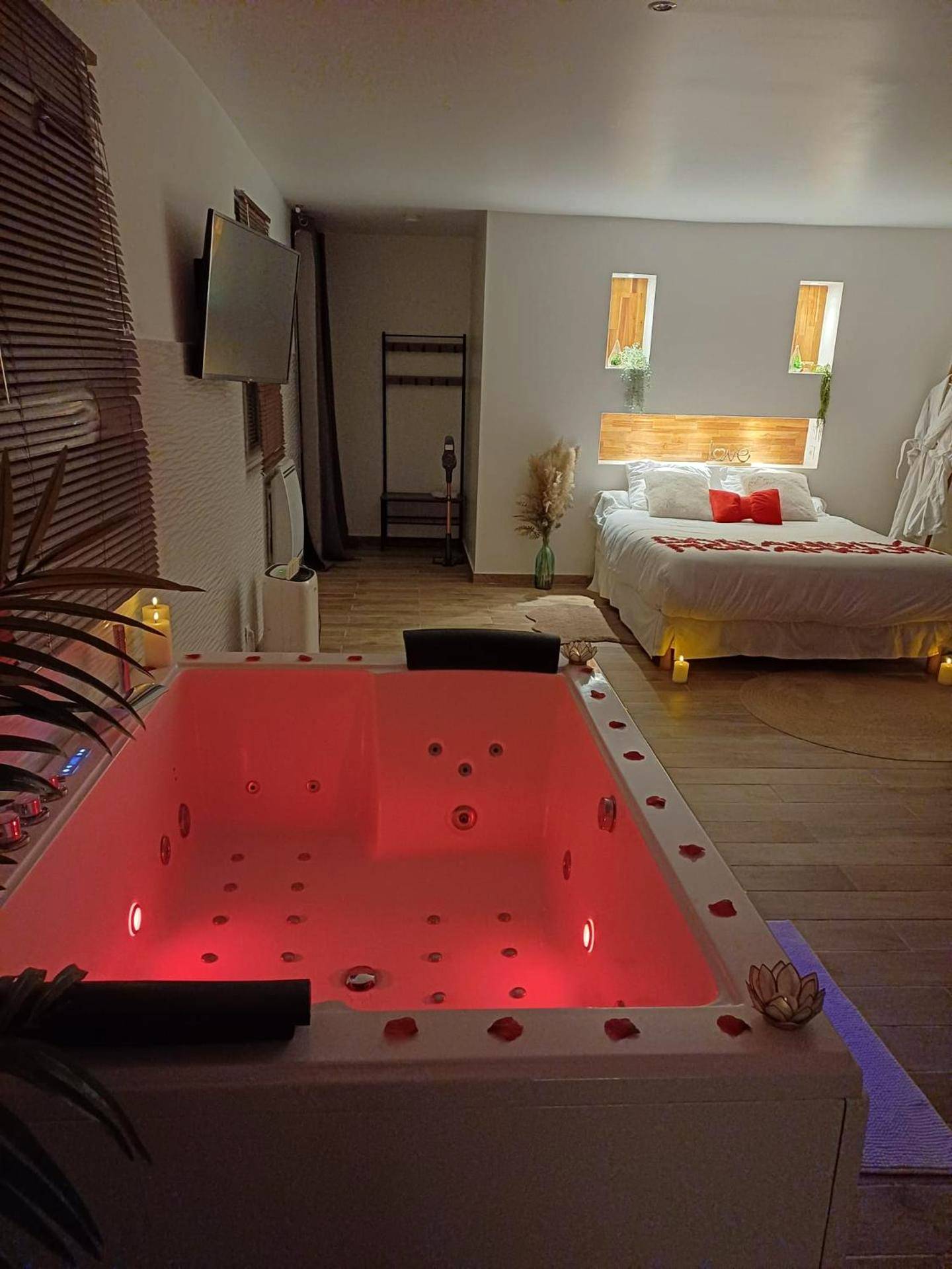 Photo du logement - loft avec jacuzzi et jardin privatif love room de luxe Paris idéal Saint Valentin