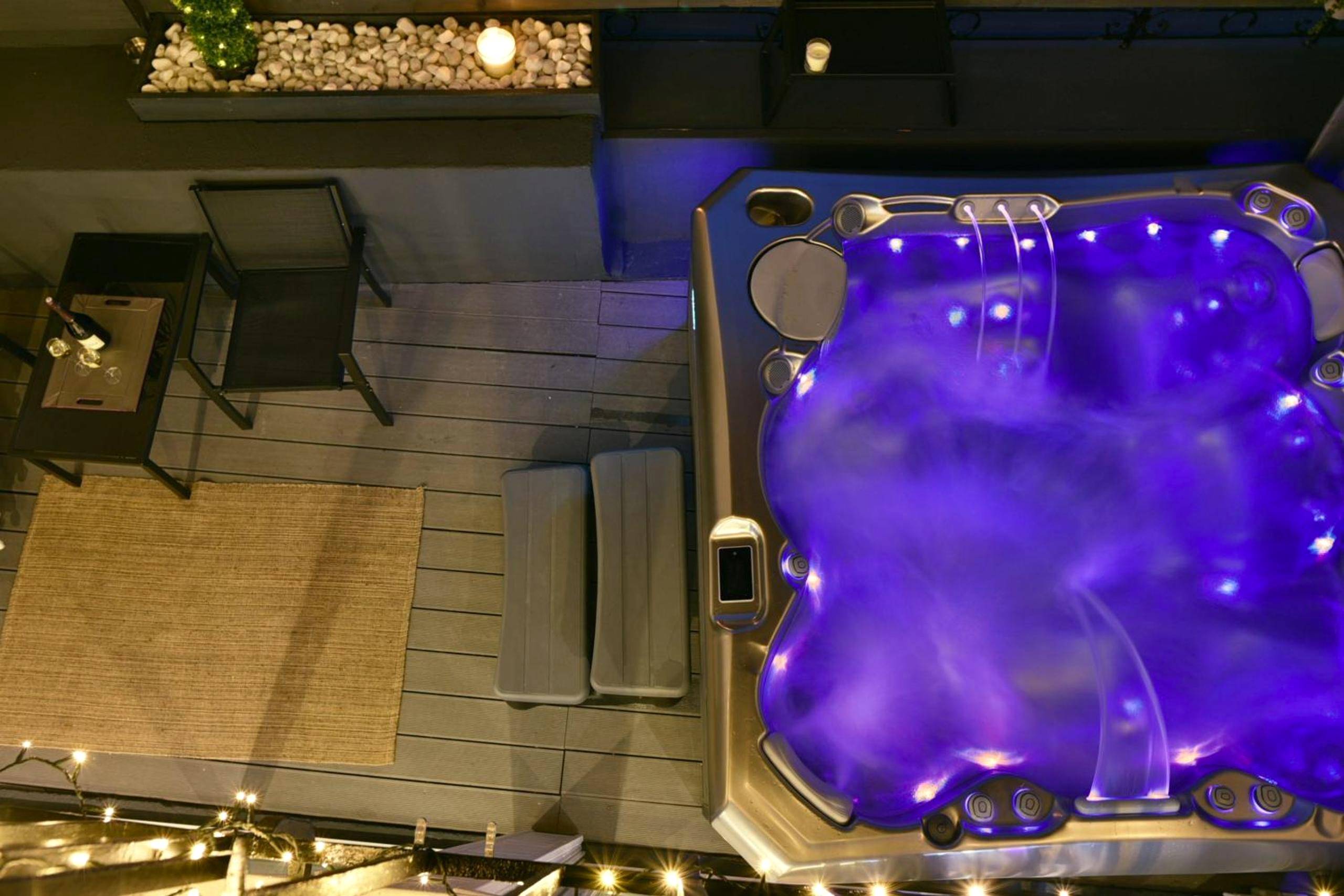 Photo du logement - Le LOFT, MoonLOVE, Jacuzzi et sauna privatifs sur terrasse, 120m2