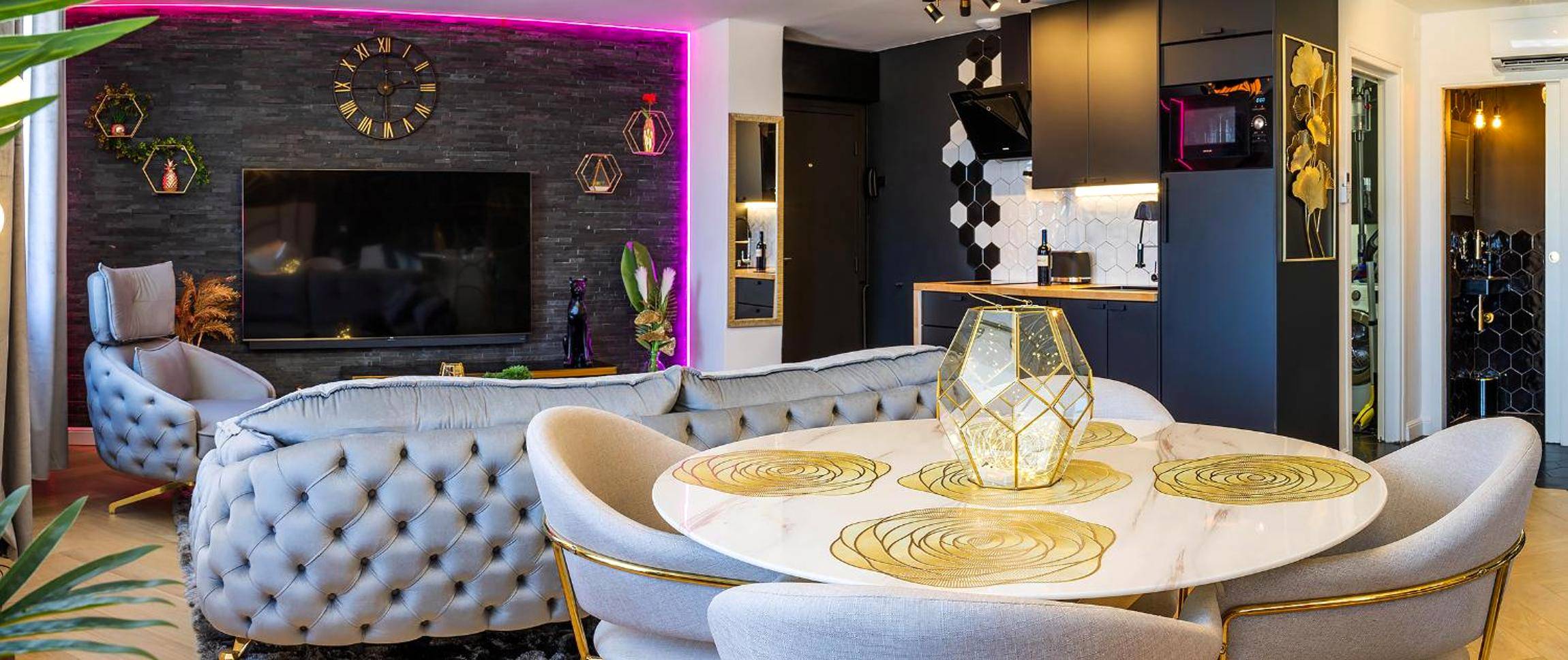 Vue du logement - Magnifique loft / spa en face de la cathédrale !