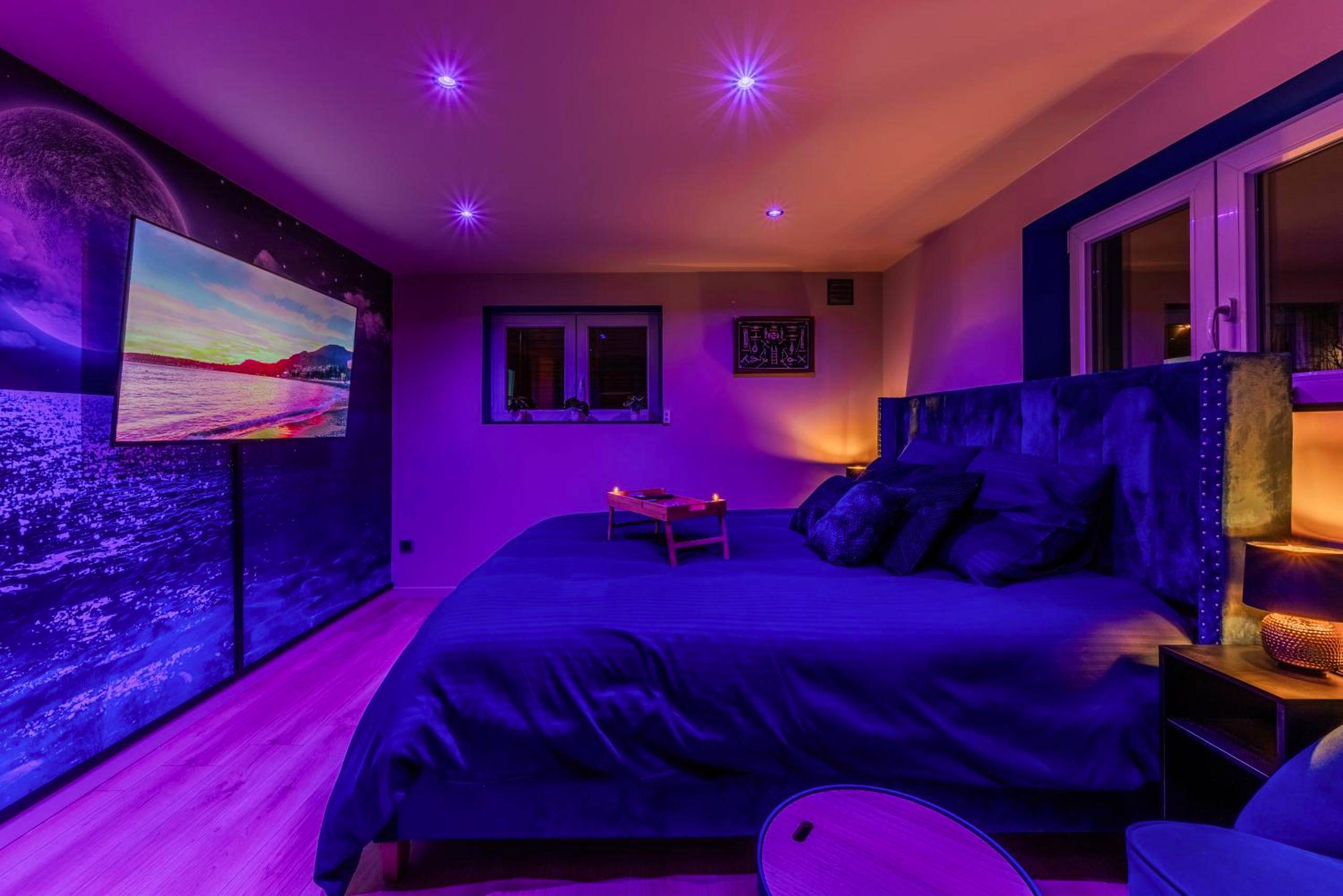 Photo du logement - Loft SPA privatif 2 - 4 pers - Jacuzzi & Sauna près de Strasbourg - Herrlisheim