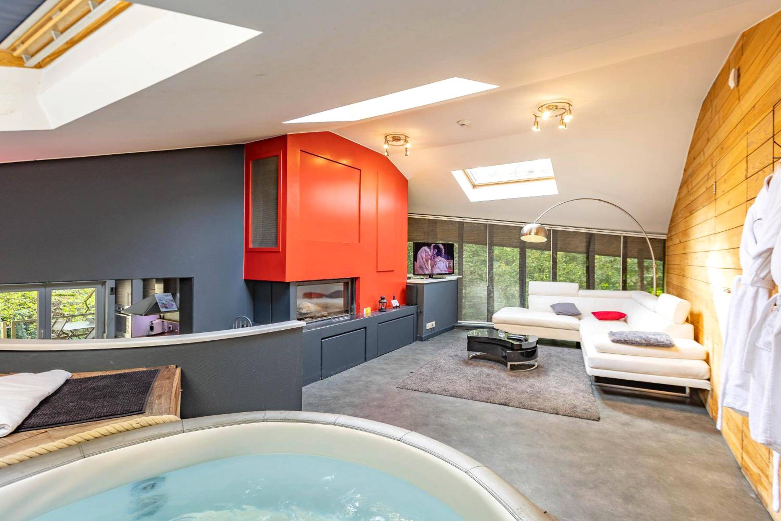 Vue interieure - Le Lov't - Suite avec jacuzzi