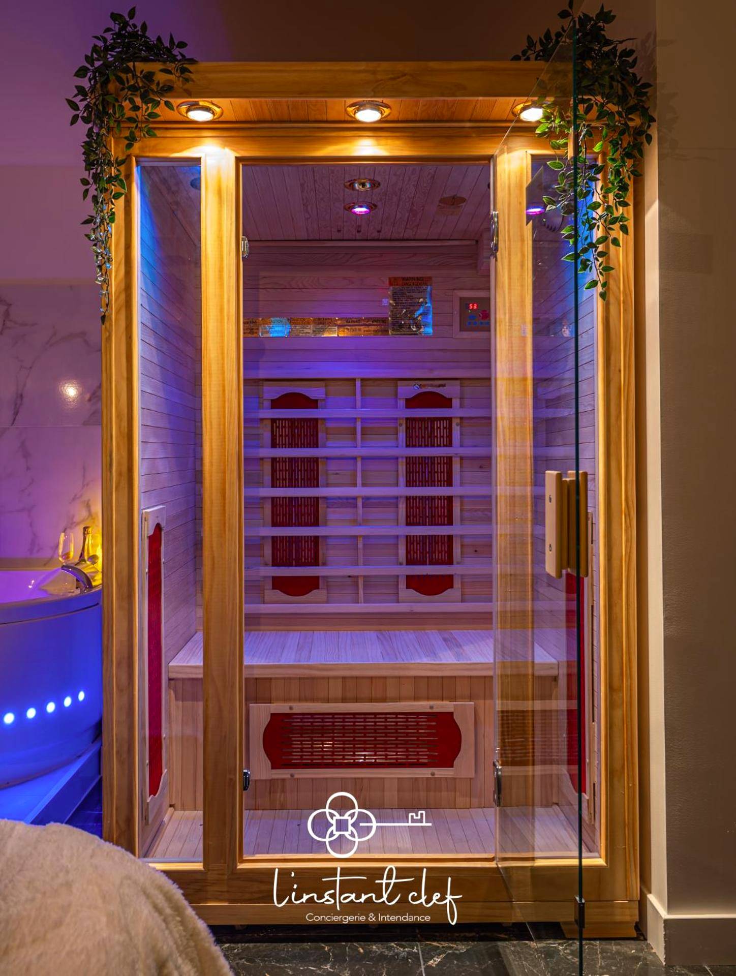 Photo du logement - Love au Mans - Sauna et Jacuzzi inclus