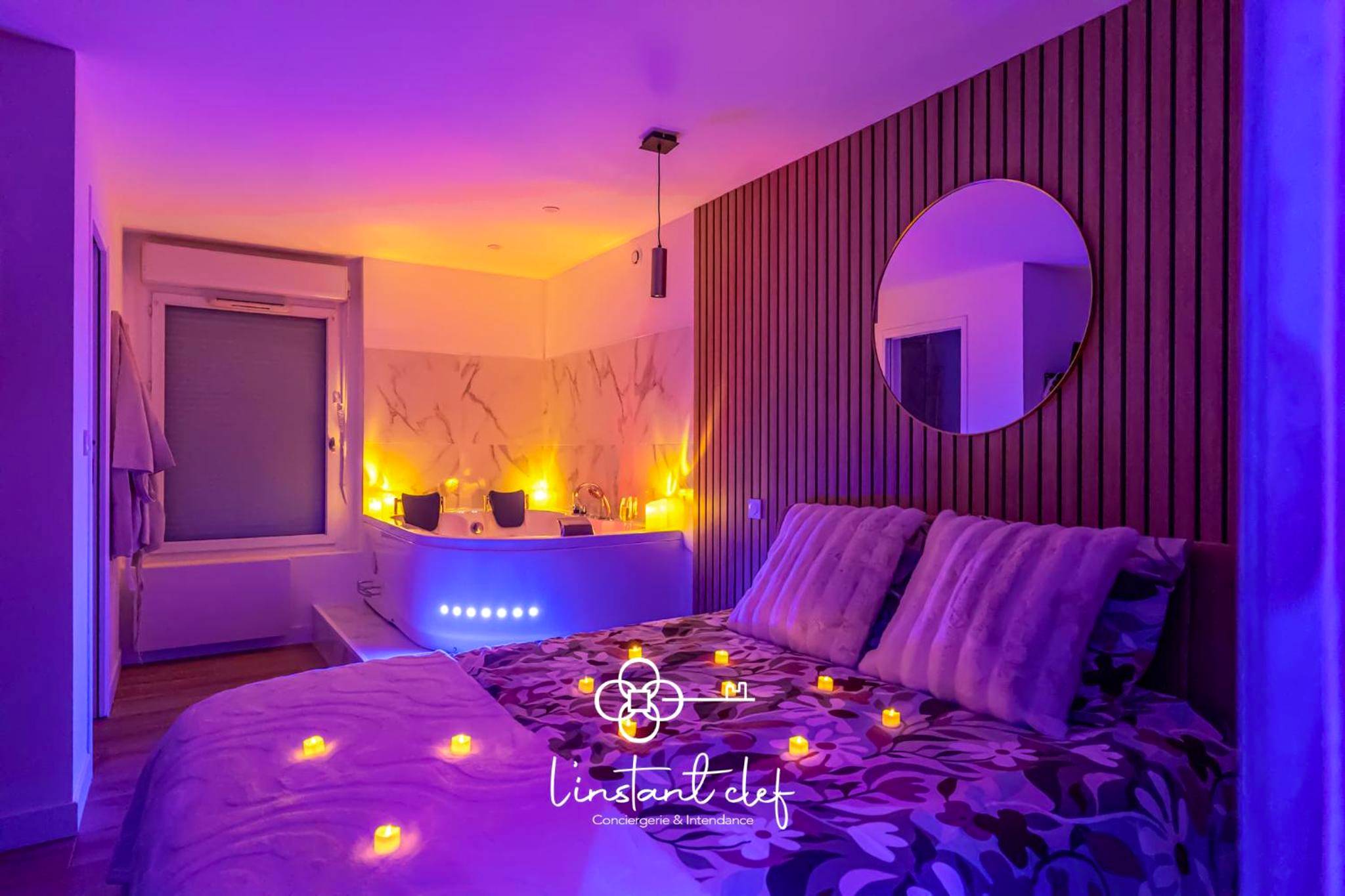 Photo du logement - Love au Mans - Sauna et Jacuzzi inclus