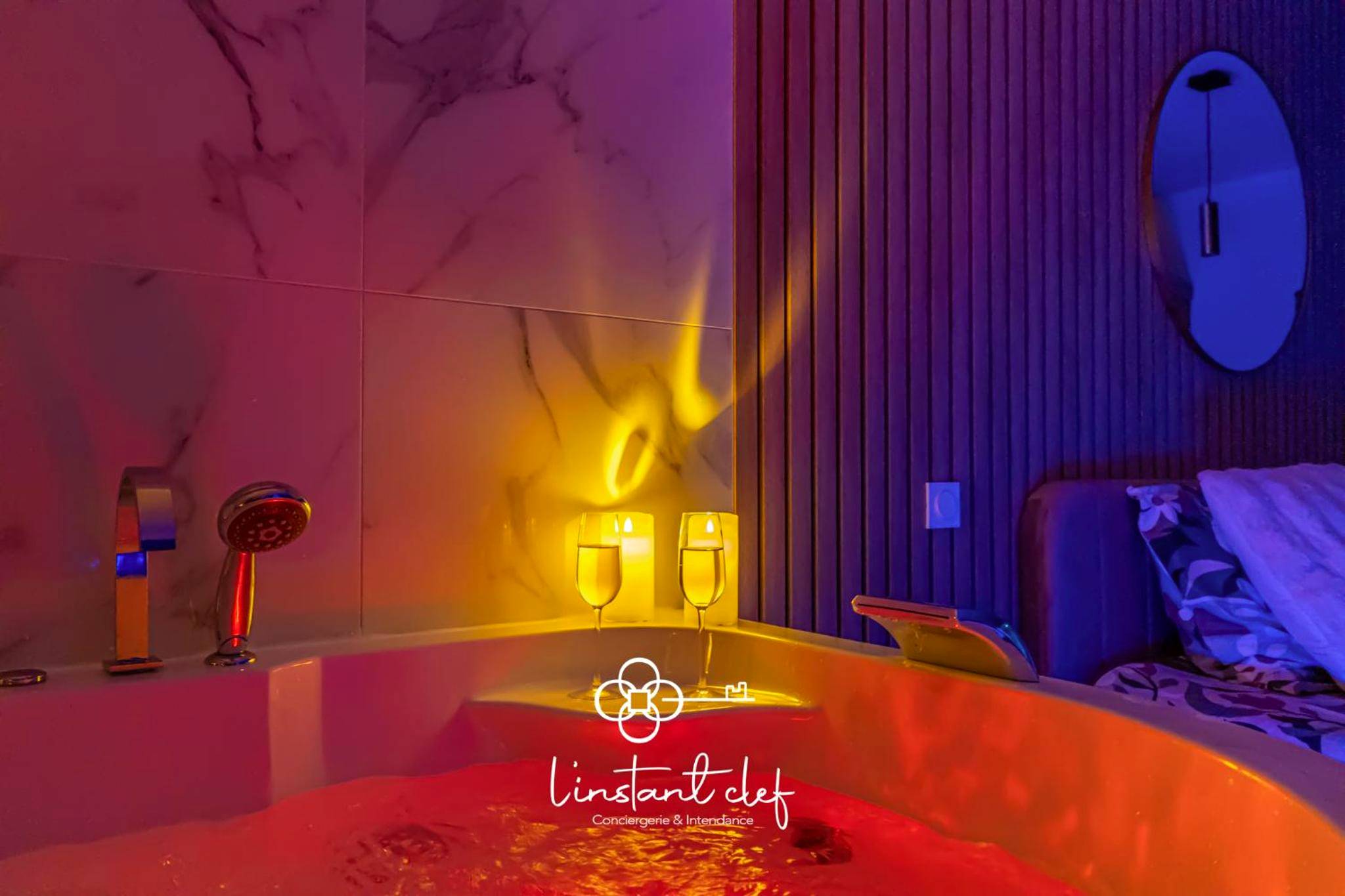 Photo du logement - Love au Mans - Sauna et Jacuzzi inclus