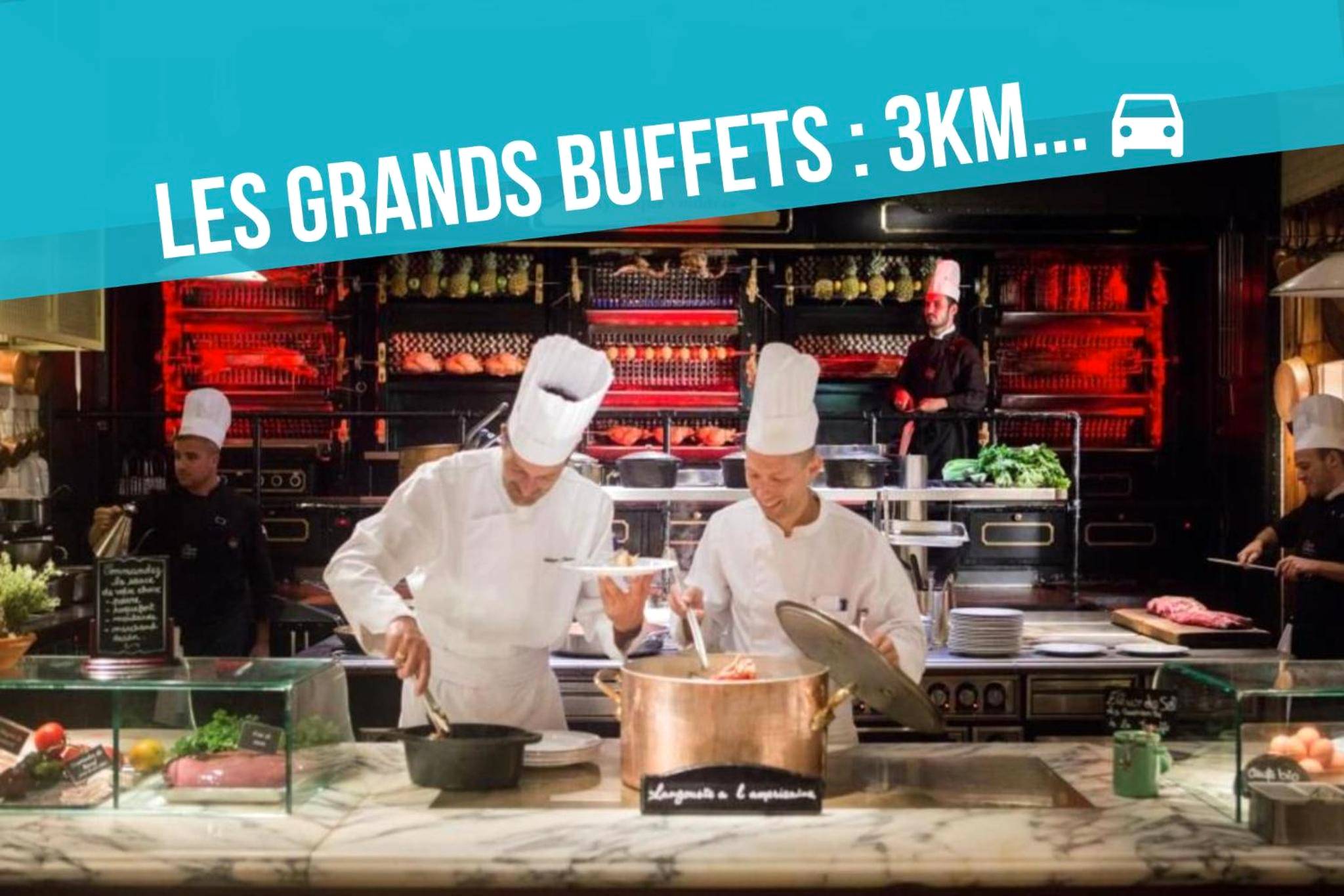 Cuisiniers en service dans un restaurant - Le Lovely Narbonnais - Balneo & Sauna