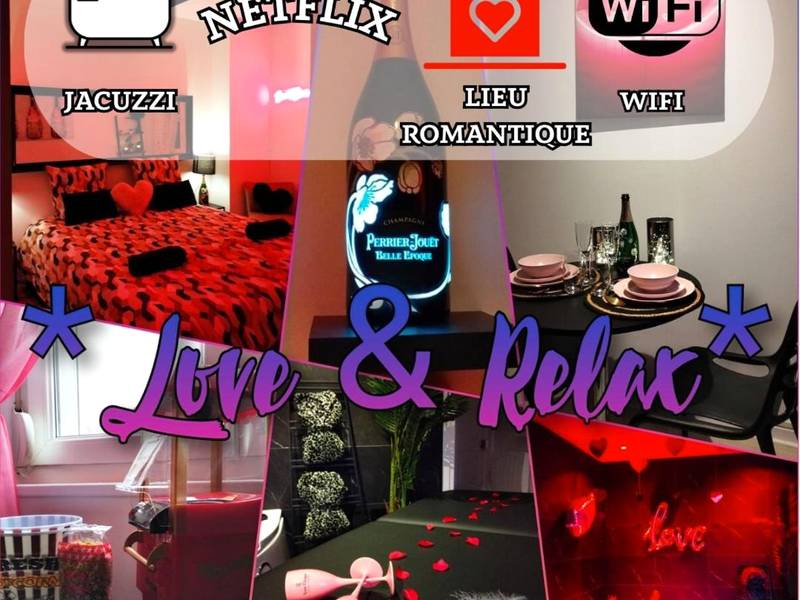 Pêle - mêle d'ambiances romantiques et bien - être - Love Room Épernay - LoVe & ReLaX