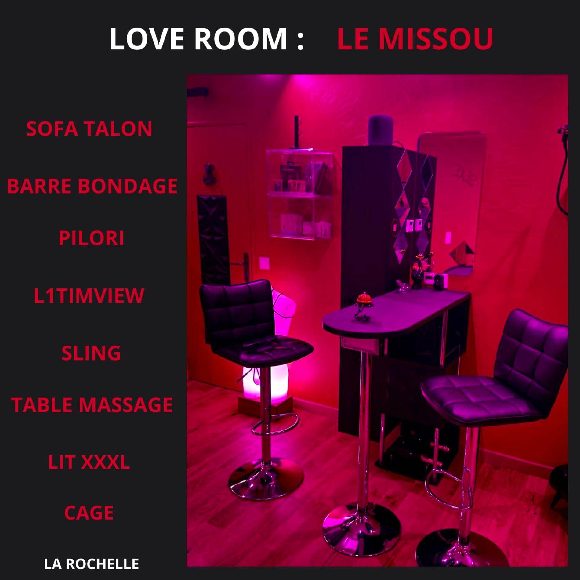 Photo du logement - LoveroomL1TIMISTE TAR - La Rochelle
