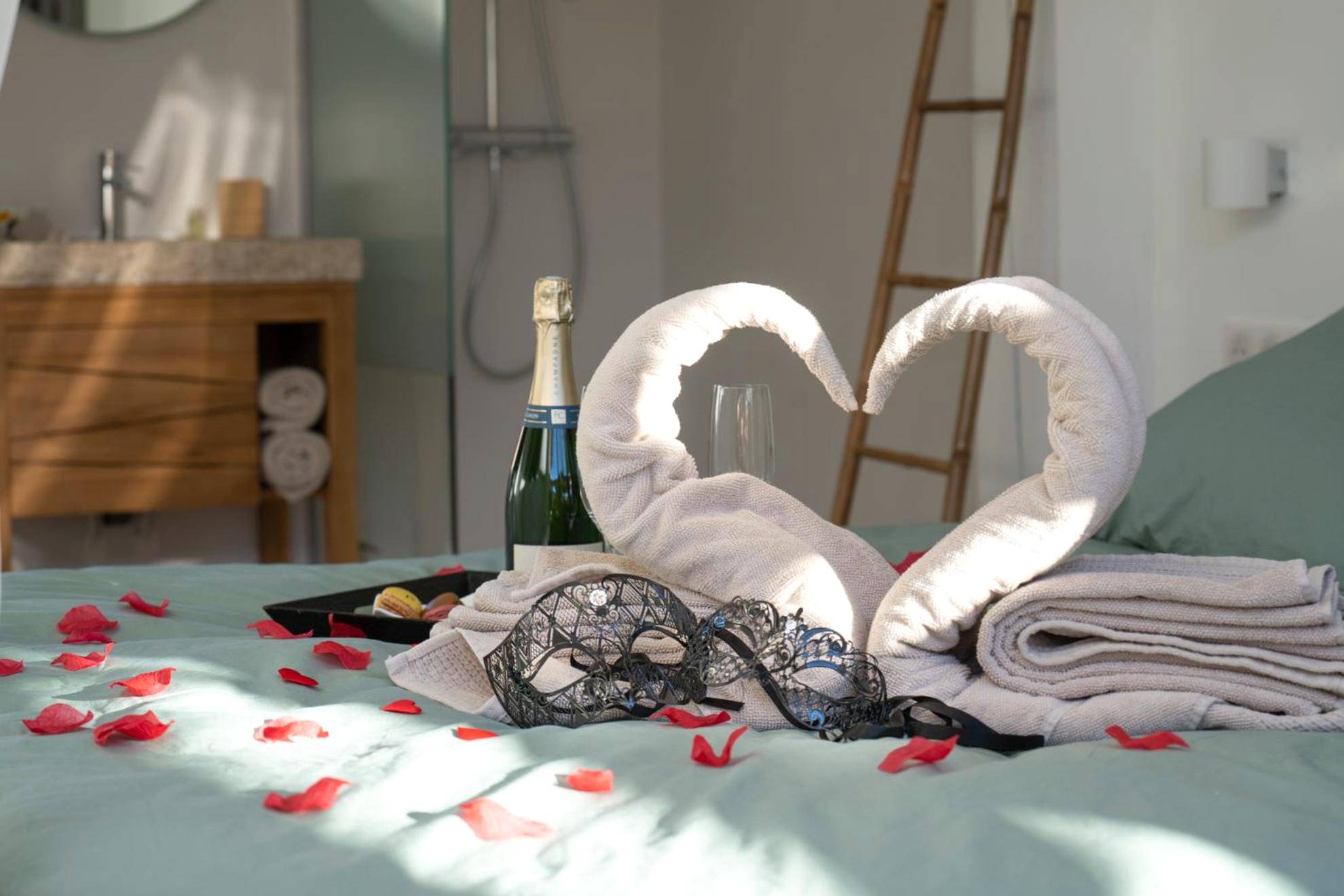 Photo du logement - Lovina chambre de charme avec jacuzzi - Velaux