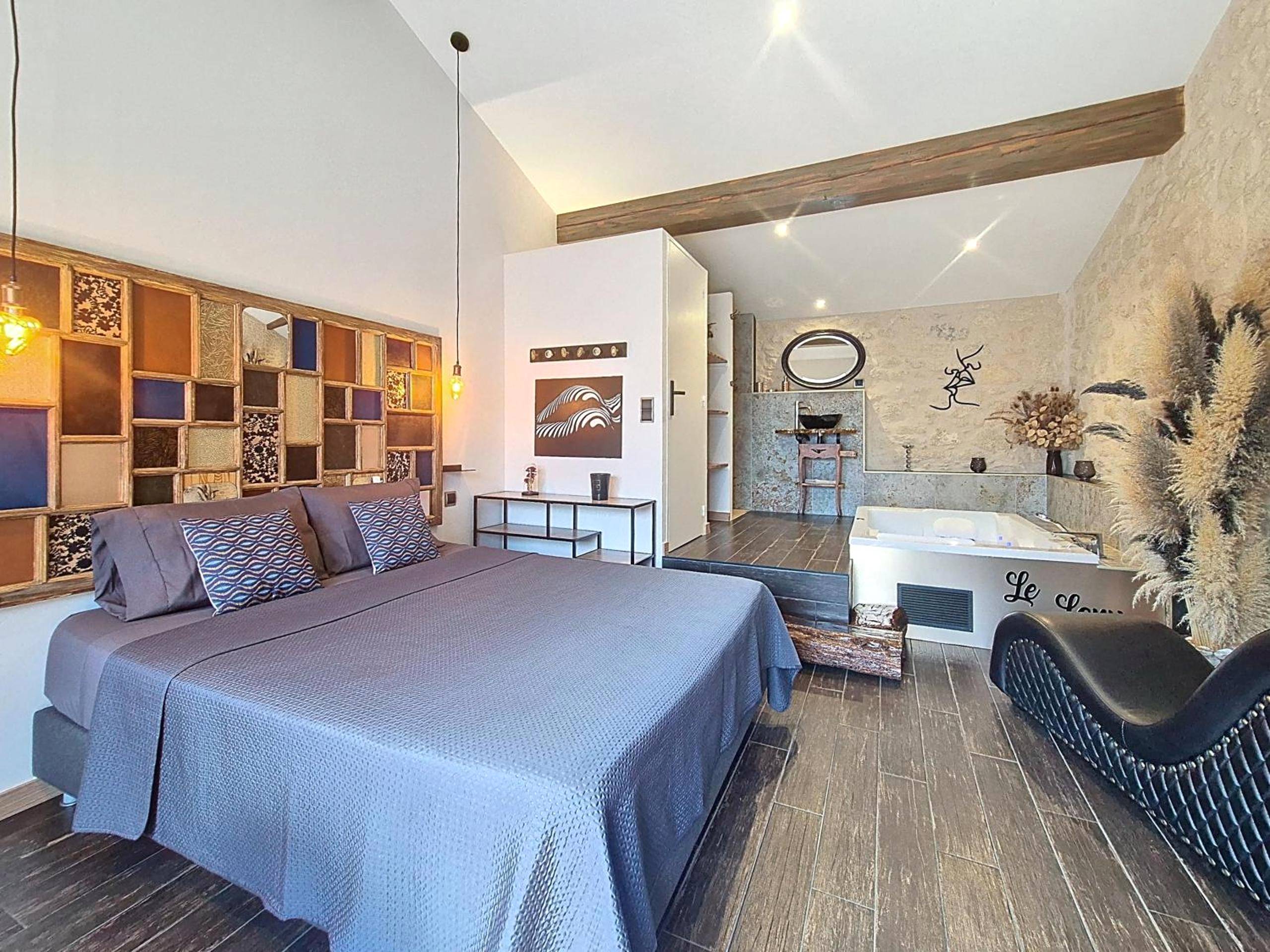 Photo du logement - Le Lovy , Studio indépendant avec Jacuzzi