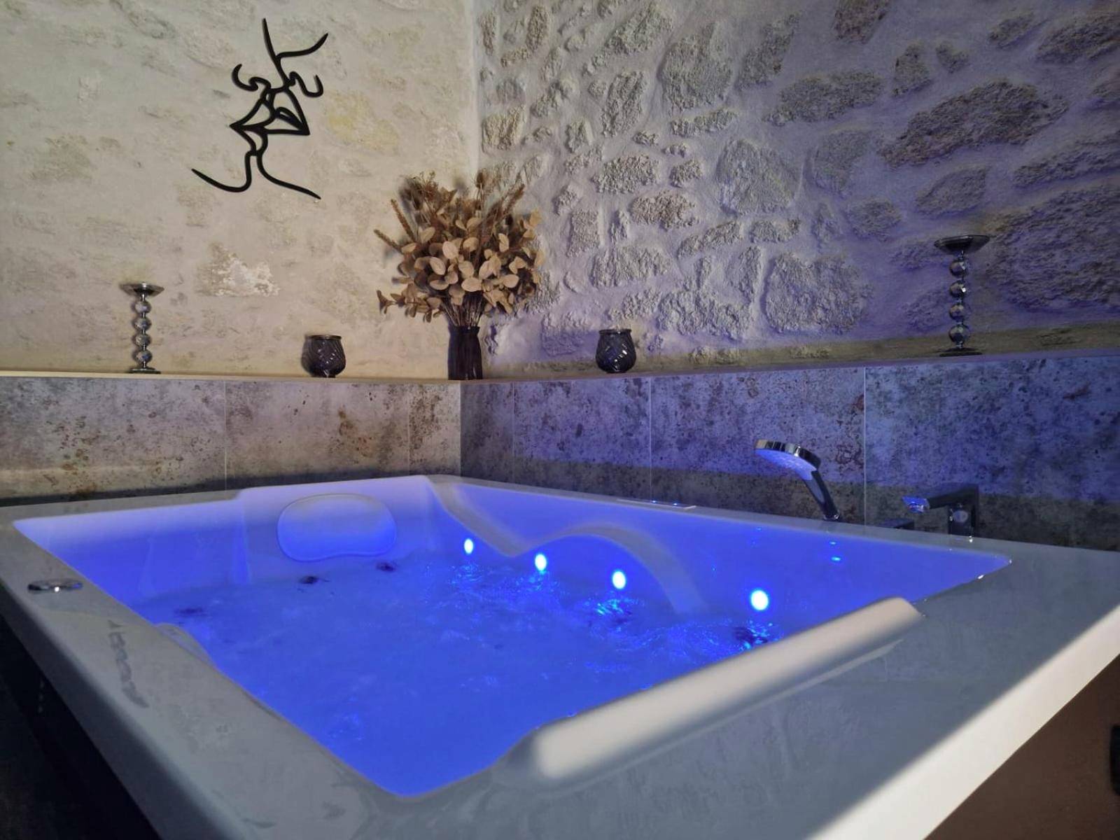 Photo du logement - Le Lovy , Studio indépendant avec Jacuzzi - Cubnezais