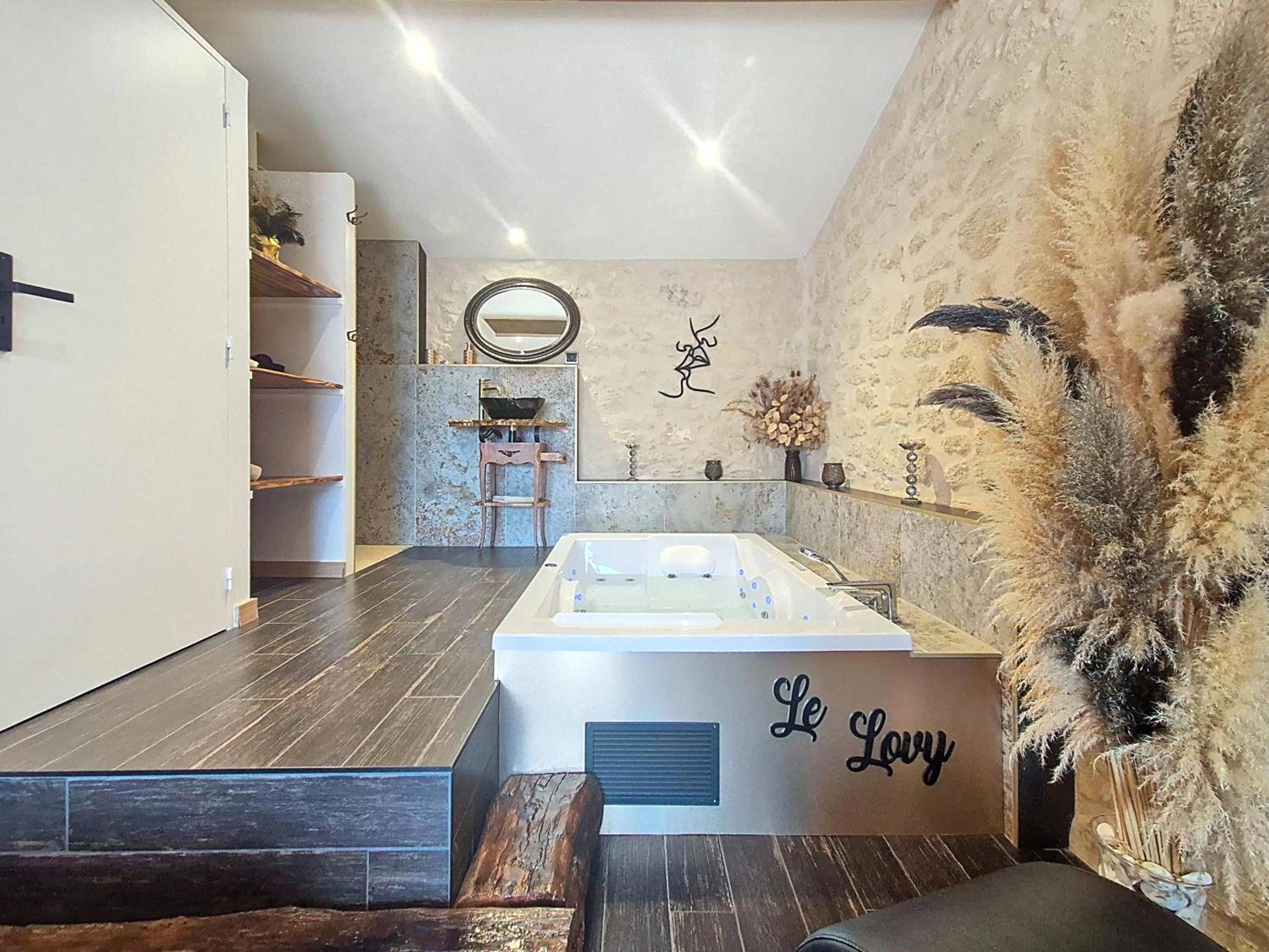 Photo du logement - Le Lovy , Studio indépendant avec Jacuzzi
