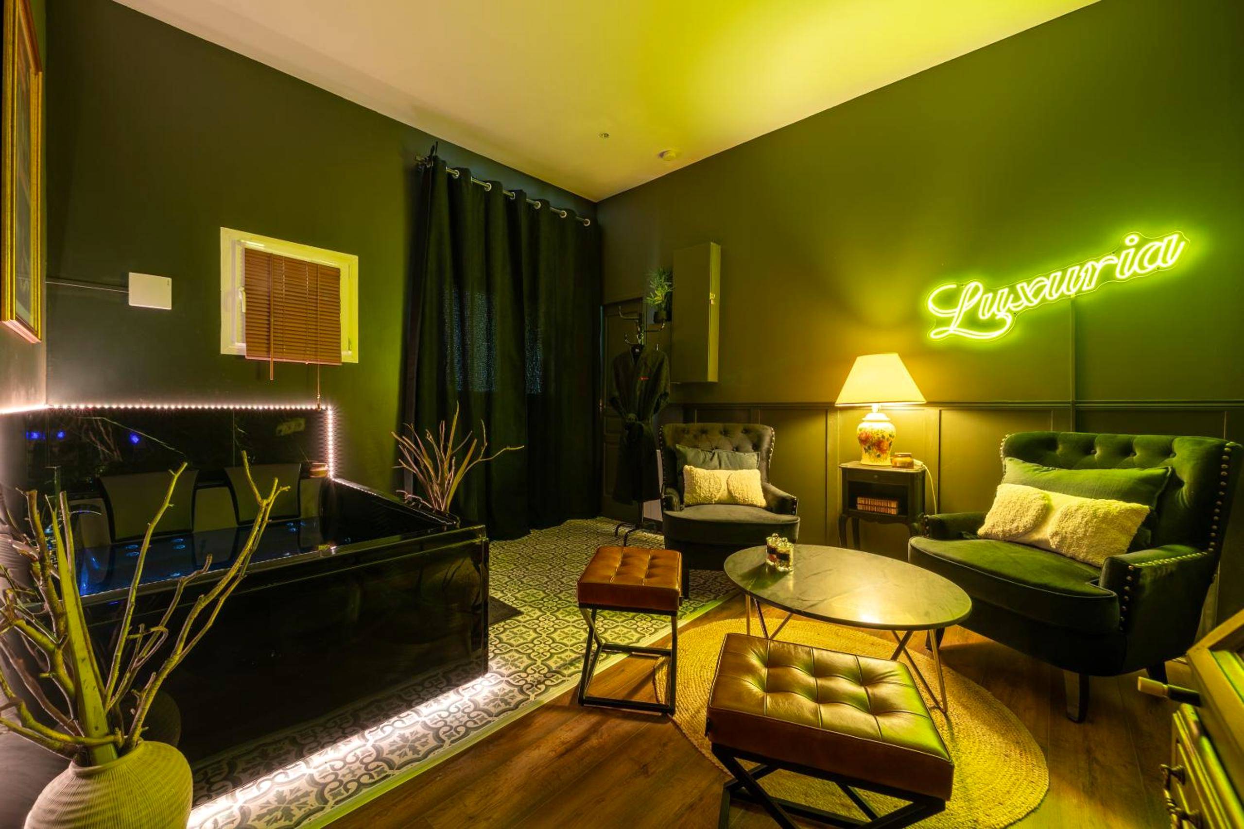 Vue du logement - Love room - Luxuria Avignon