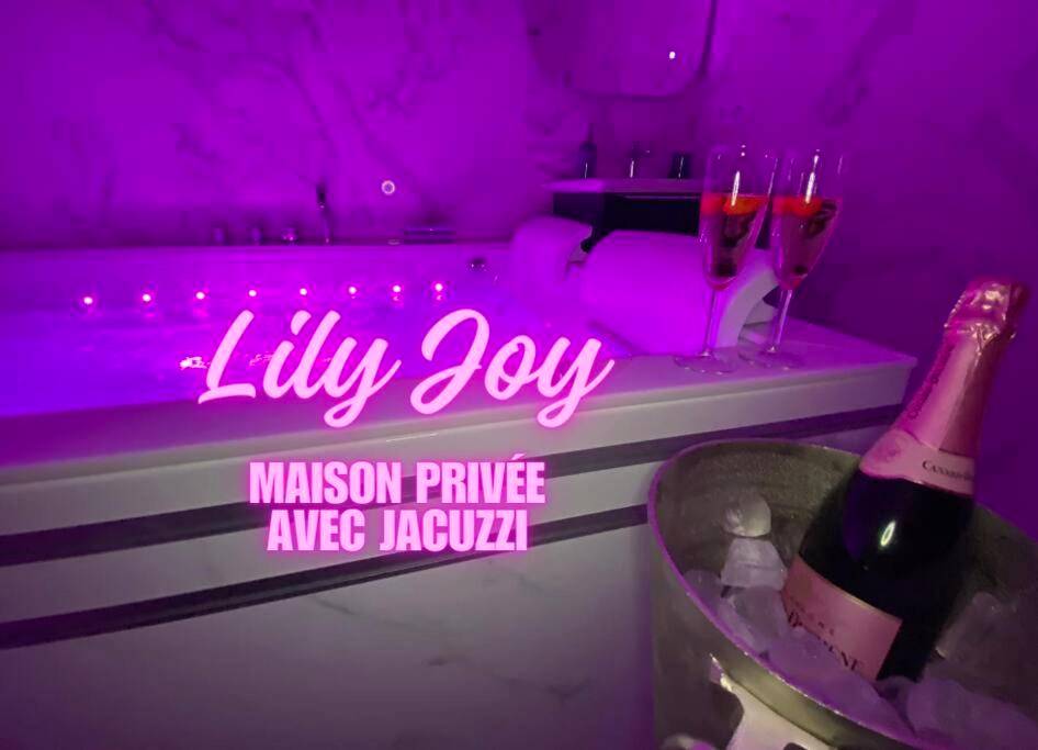 Vue du logement - Love Room Louvres - Maison avec Jacuzzi - Louvres proche Roissy CDG - Paris