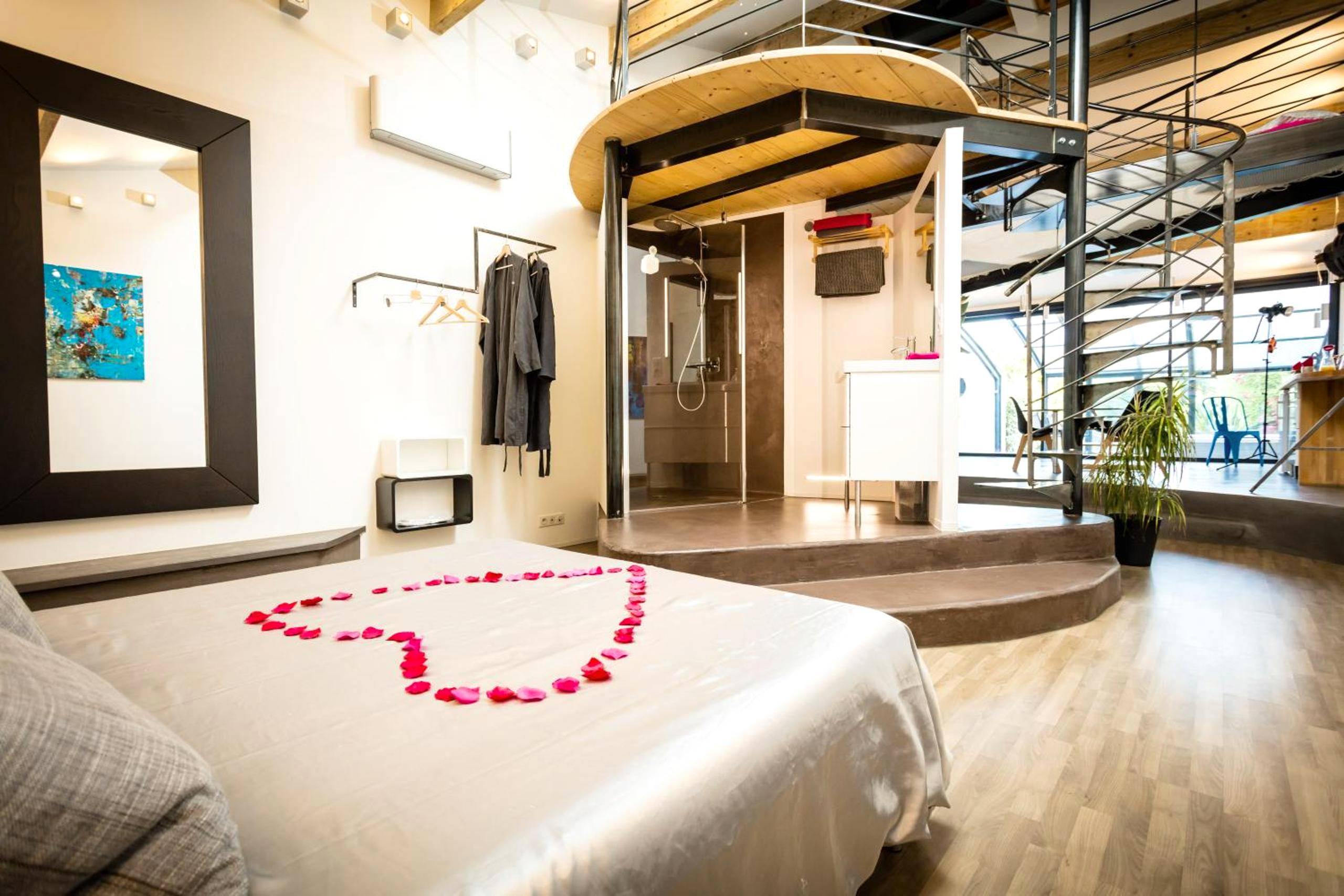 Vue interieure - Chambres d'hotes Deluxe Jacuzzi Mas de l'Etoile