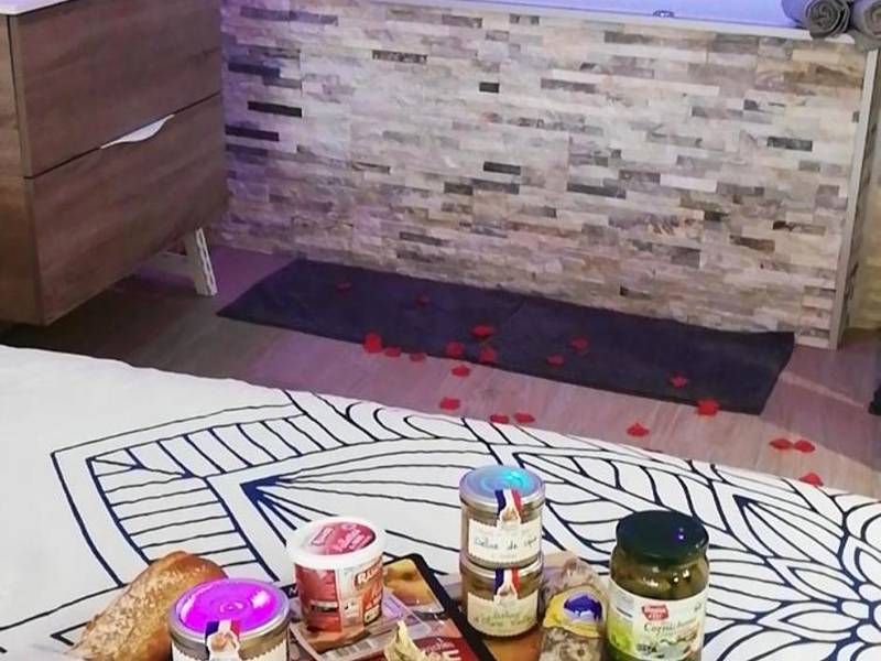 Photo du logement - Le Menhir Jacuzzi Lit 200x200