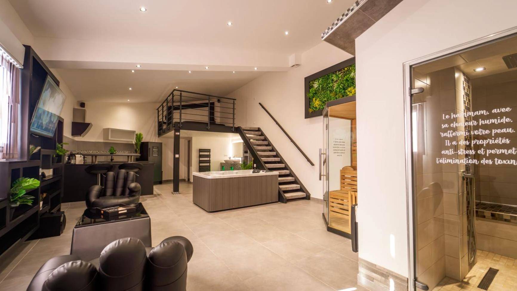 Vue principale - Love Room Précy - sur - Oise - Mezza 47 spa