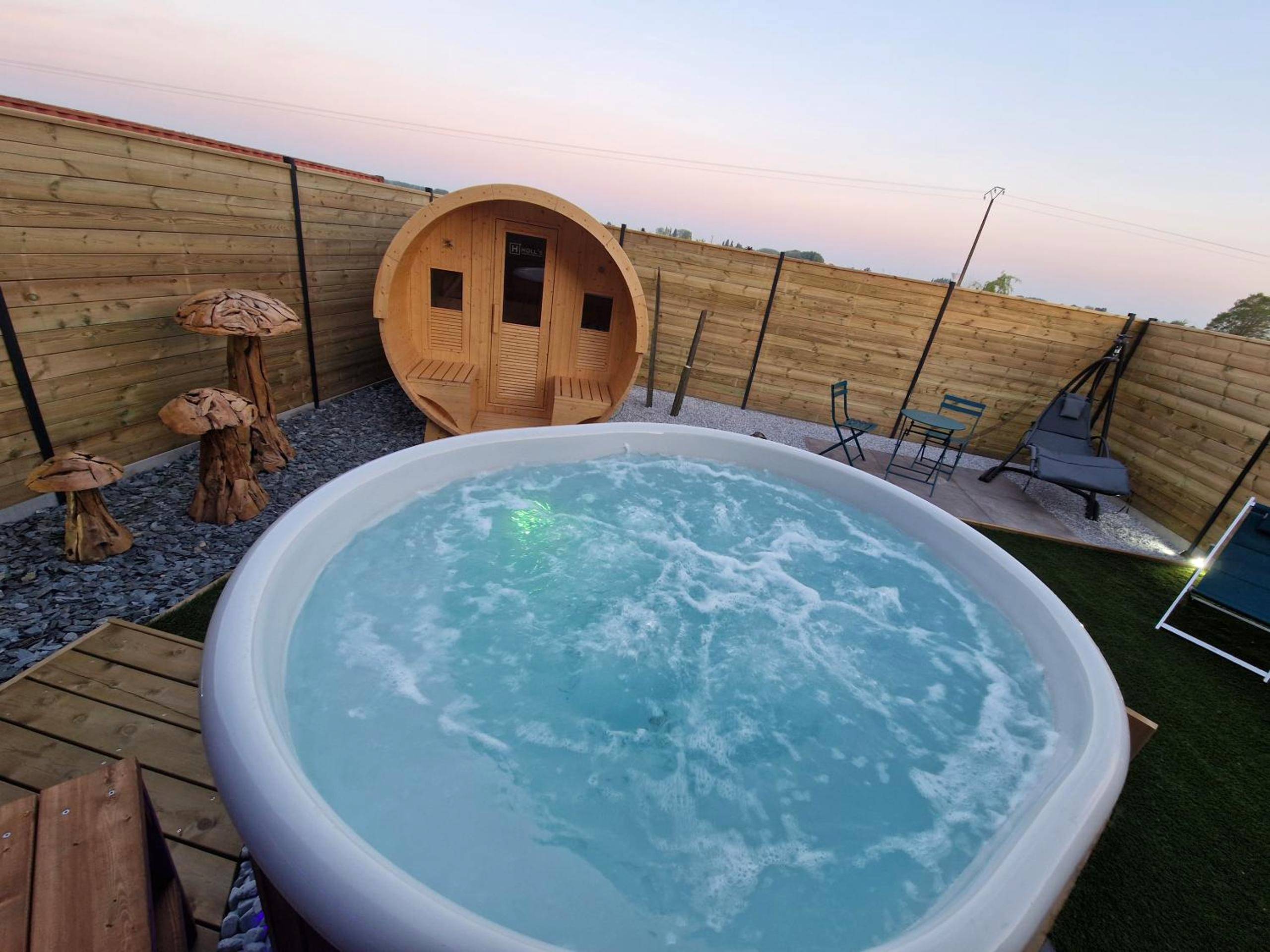 Photo du logement - Un Moment Spa - le Nordique - Sailly - sur - la - Lys