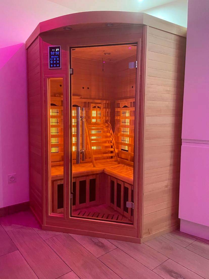 Sauna infrarouge privatif en bois - Mon doux paradis