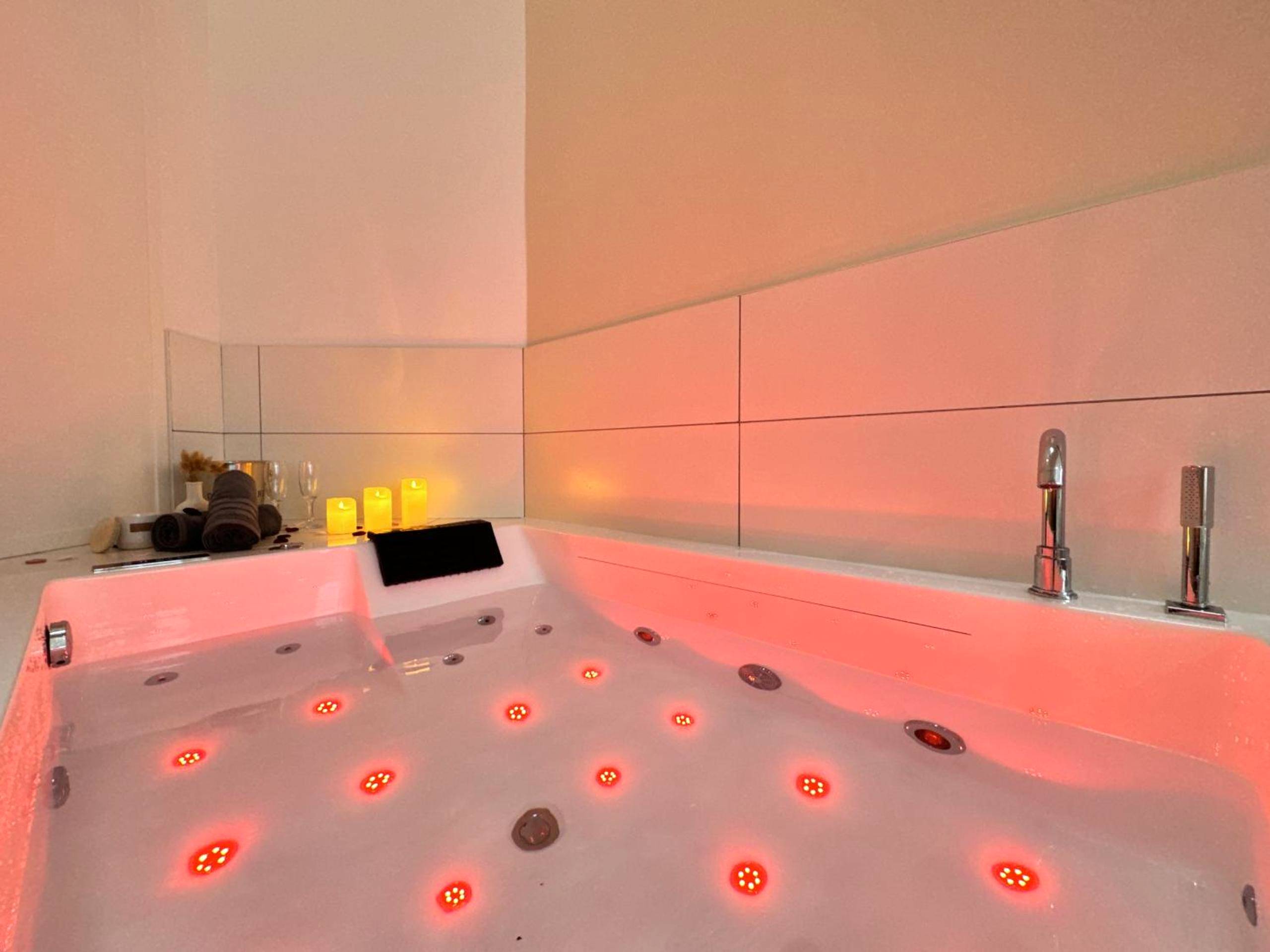 Vue du logement - Mon spa privé - Balnéo & Sauna - Le Mans insolite