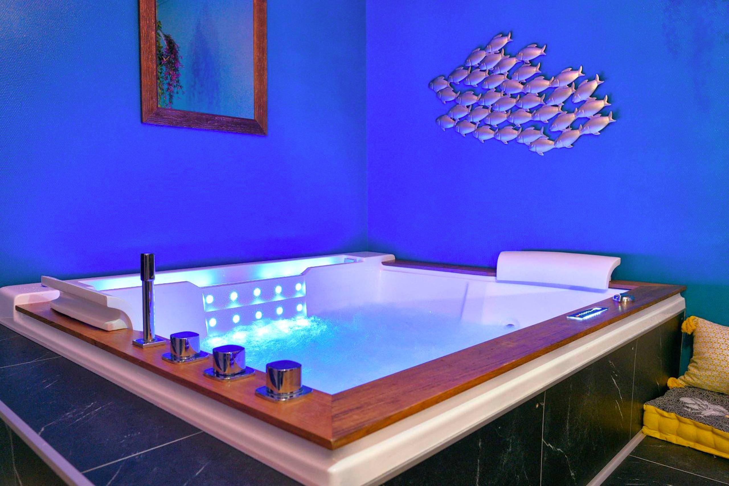 Photo du logement - MoonLOVE, SPA/Sauna et Jacuzzi privés, charme et détente. - Nancy