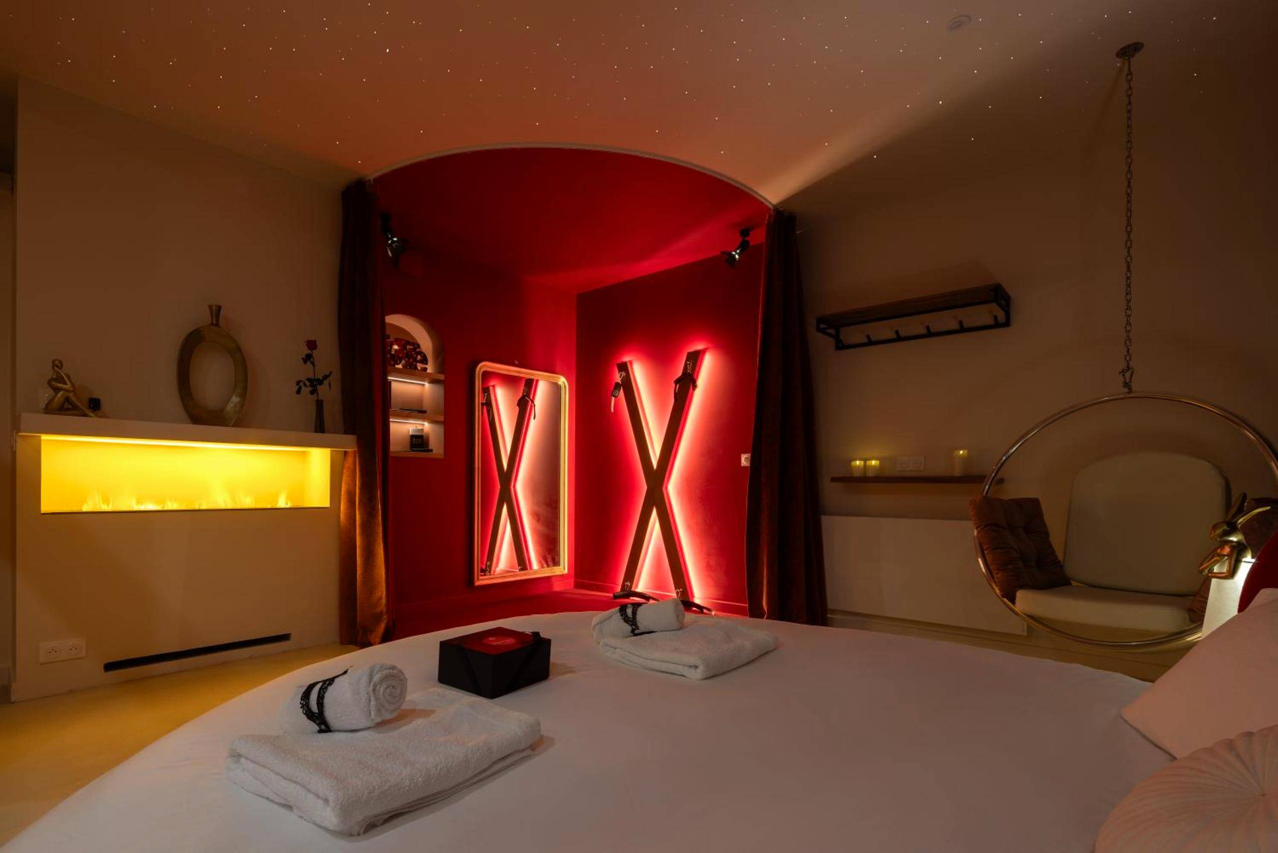 Chambre romantique avec croix de Saint - André - Mountain Love