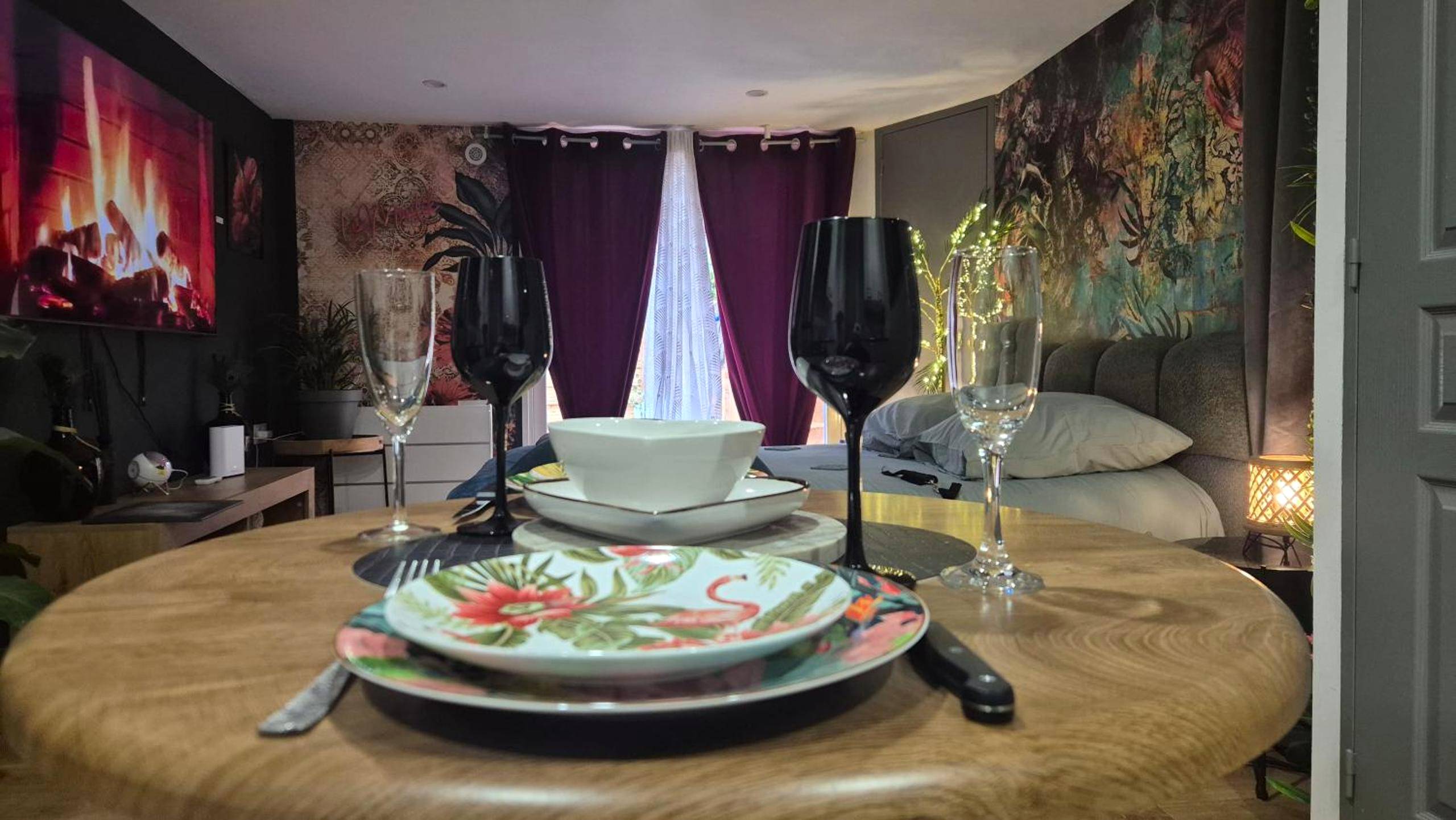 Photo du logement - LoveRoom le moutik du bord de mer avec SPA et sauna parking gratuit - Lampaul - Plouarzel