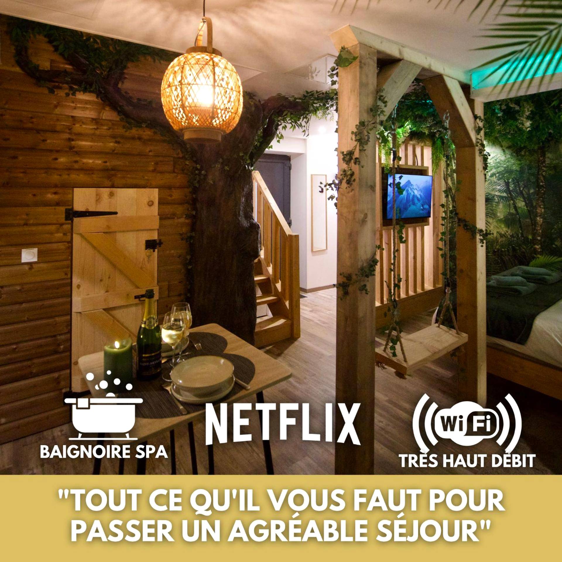 Photo du logement - Mowgli Gite Jungle - Bégard