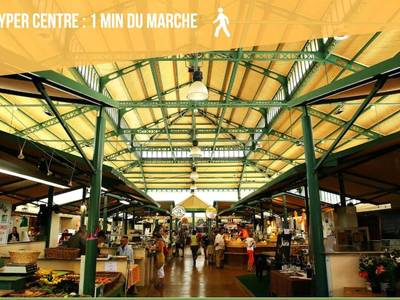 Marché couvert à proximité du logement - Appartement Spa - NAHLEO Scandinave