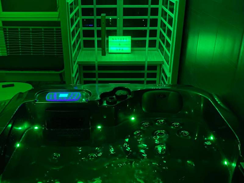 Photo du logement - Nature&Spa Appartement avec Jacuzzi & Sauna privé