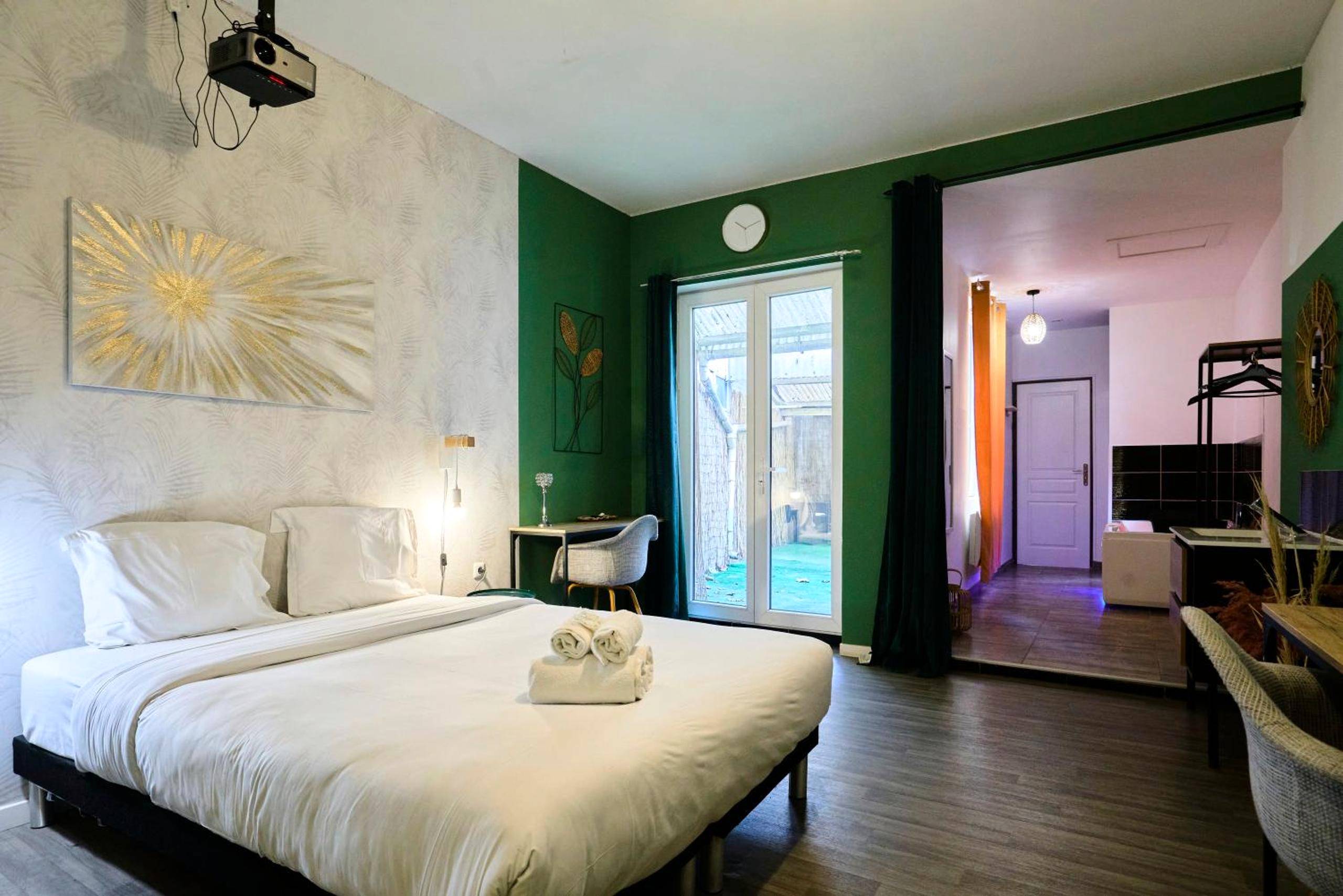 Vue du logement - NG Prestige - Lille I Roubaix Centre - 121 - Balnéo - Kitchenette - Terrasse