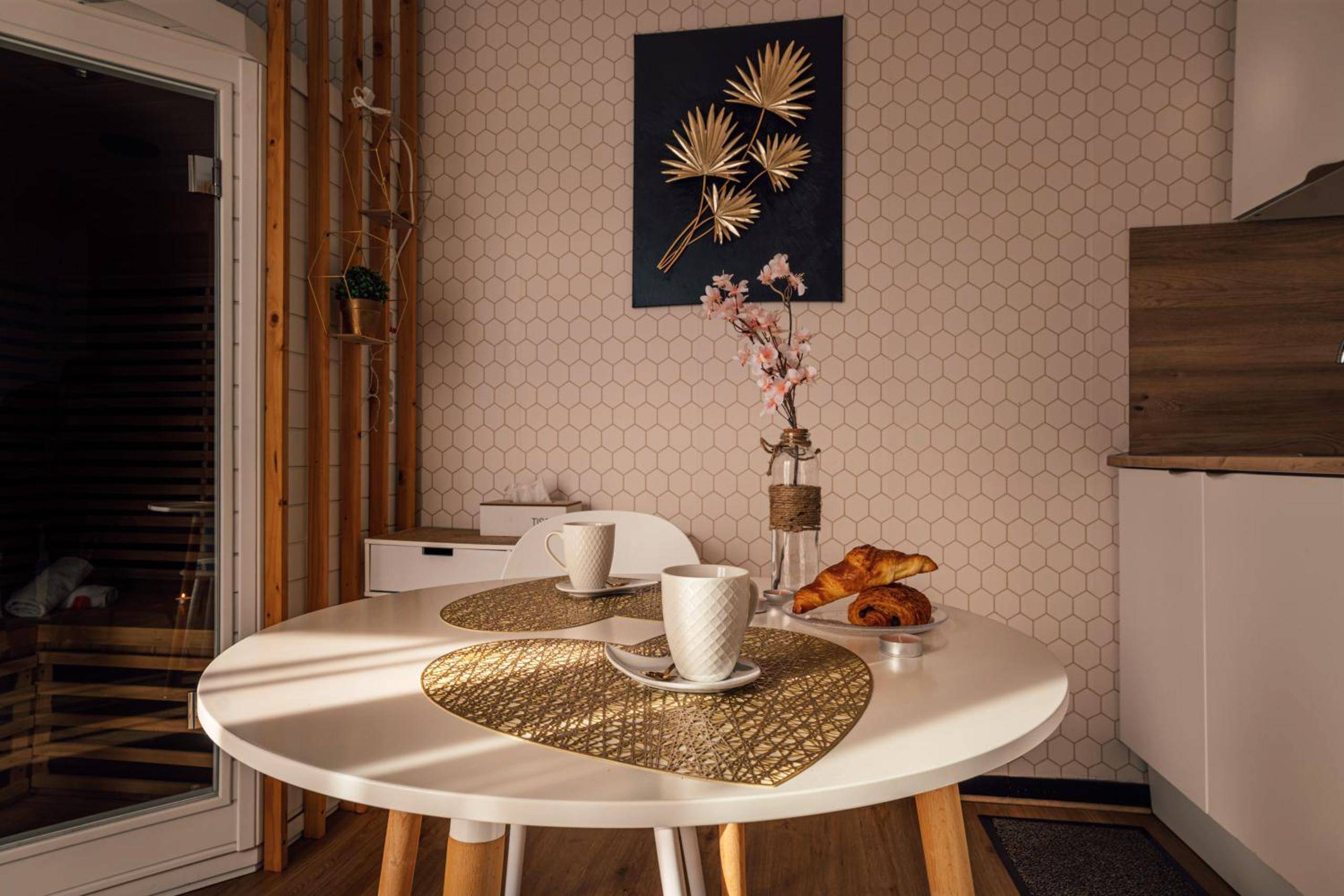 Photo du logement - Nid Doré - Suite bien - être avec sauna & balnéo privatifs