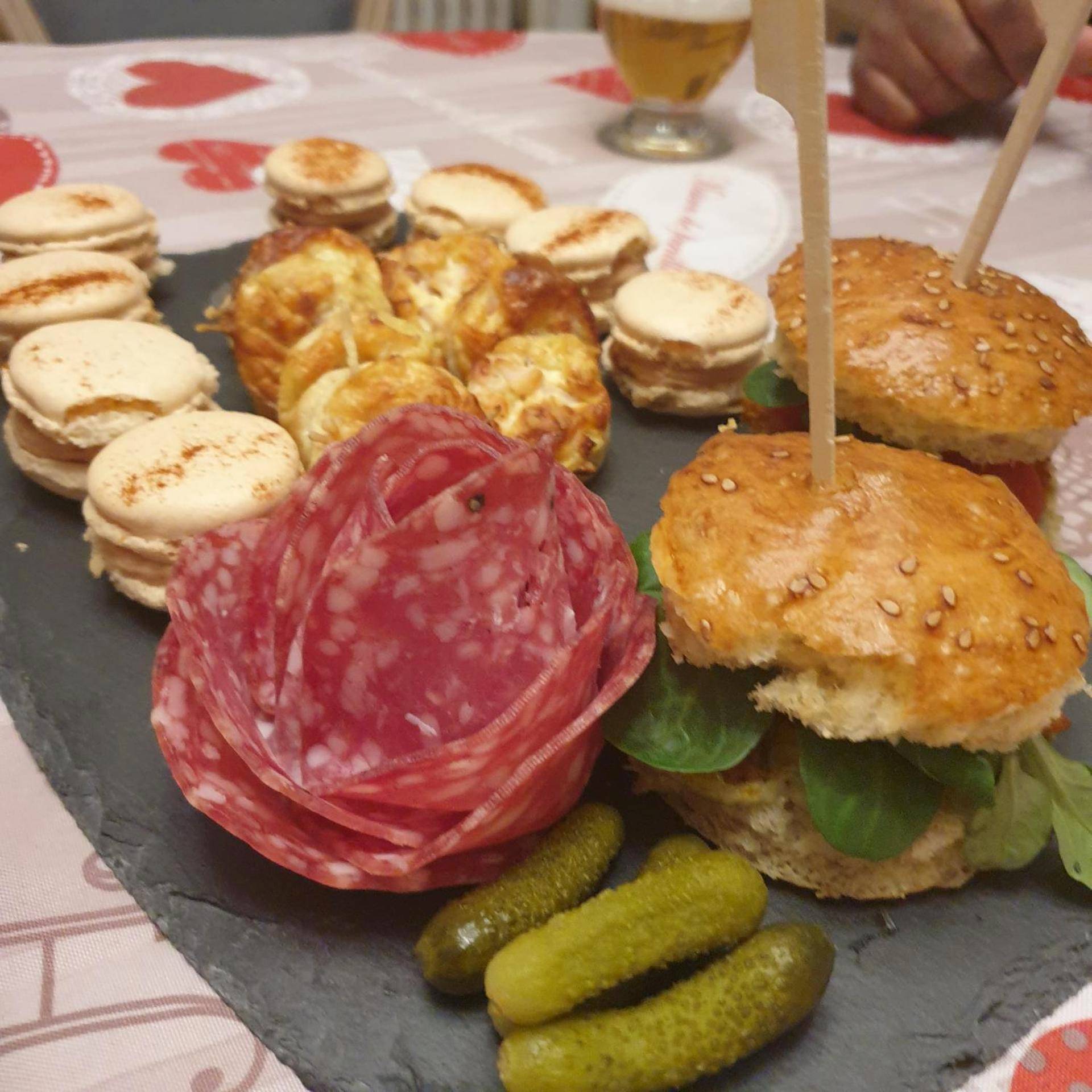 Planche apéritive gourmande et romantique - Les Nuances de Mélis'