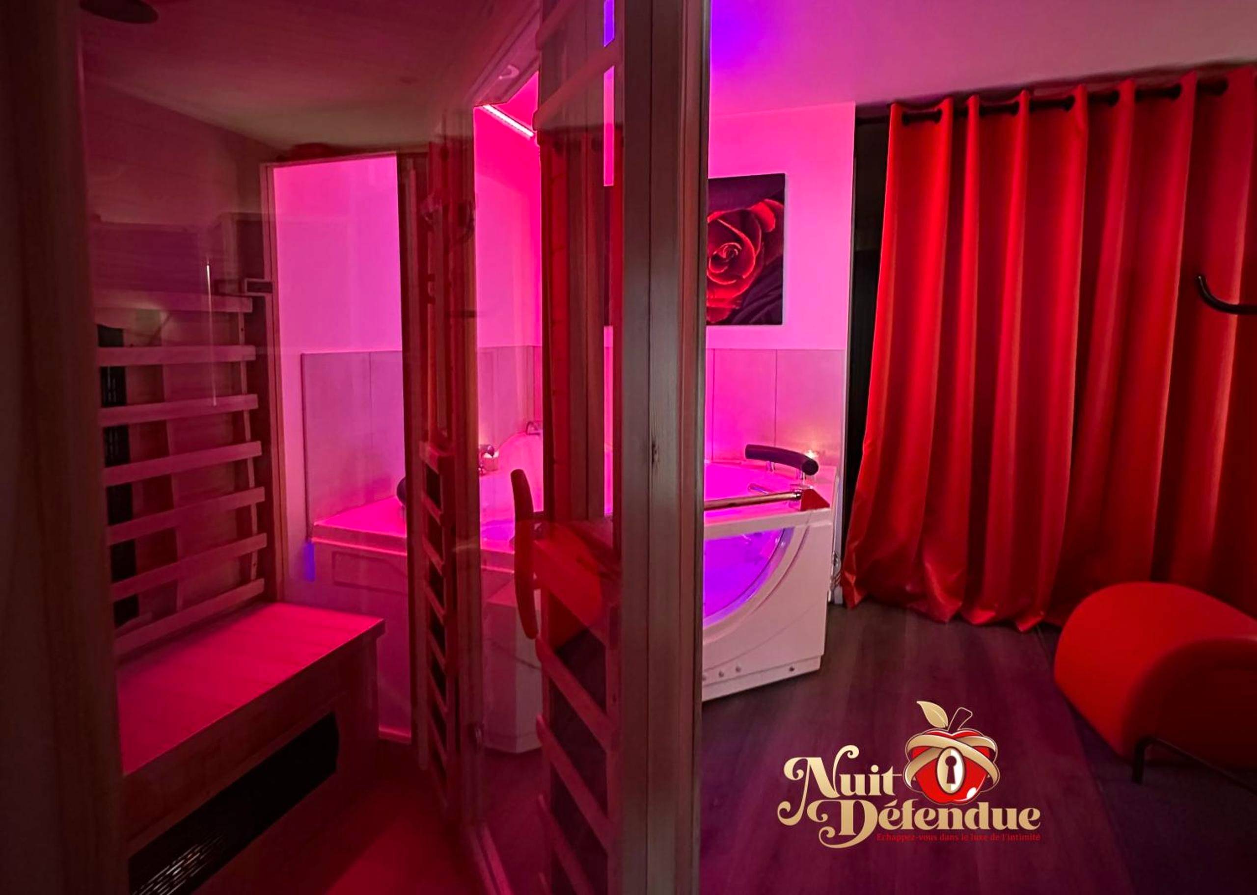 Photo du logement - Nuit Défendue Jacuzzi - Sauna