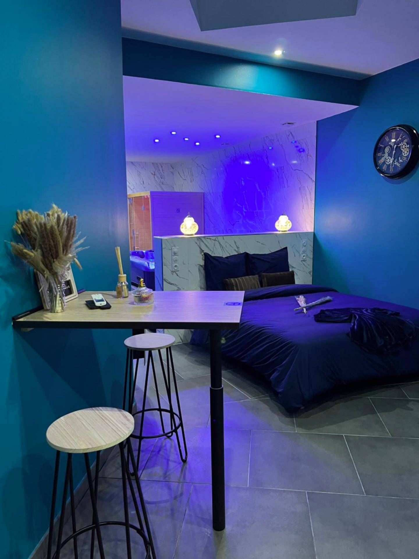 Photo du logement - La nuit de rêve Spa privatif Jaccuzi Sauna suite 1 - Les Moutiers - en - Cinglais
