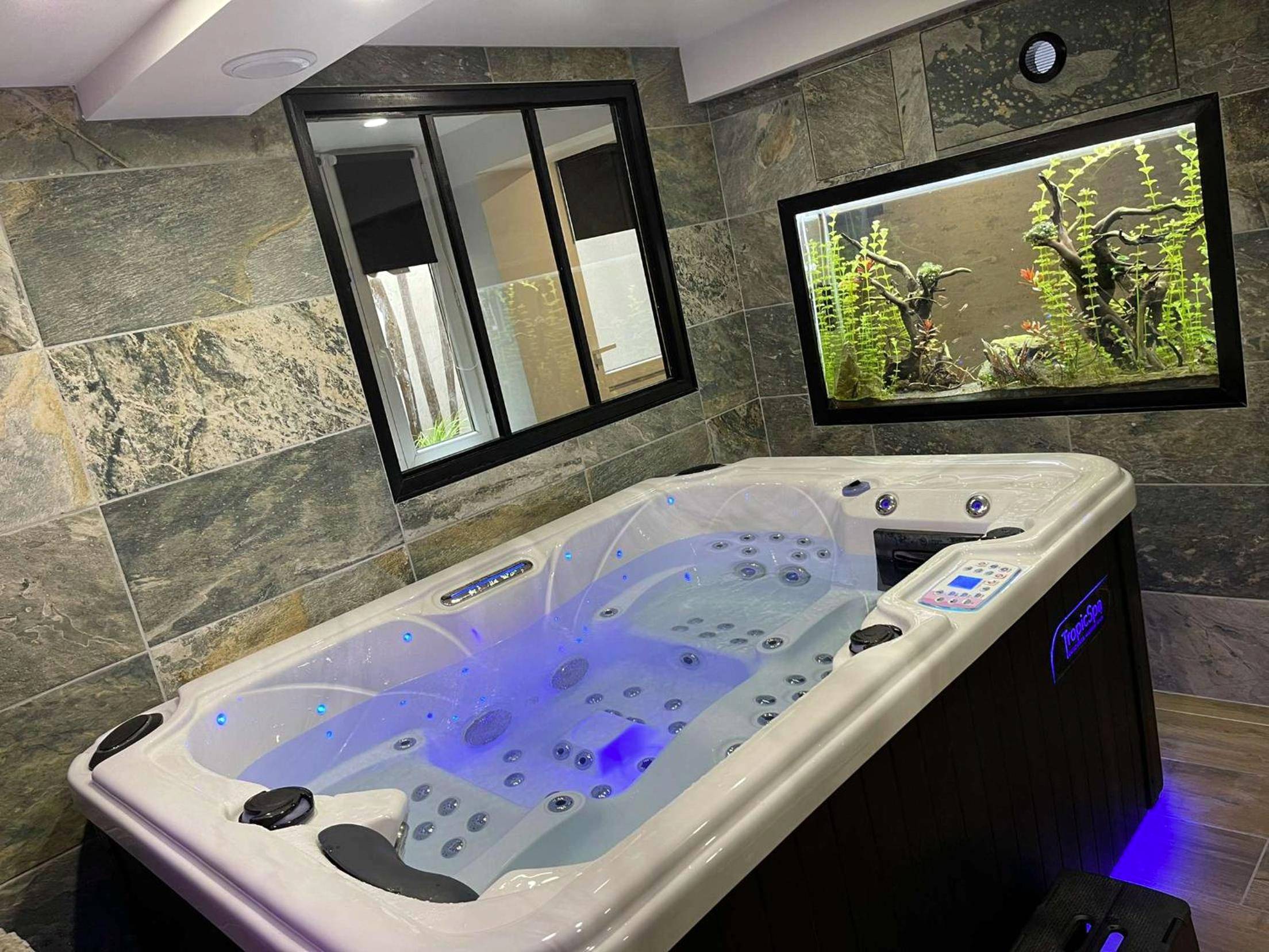 Photo du logement - Nuit de la sagesse "jacuzzi terrasse et parking privé"