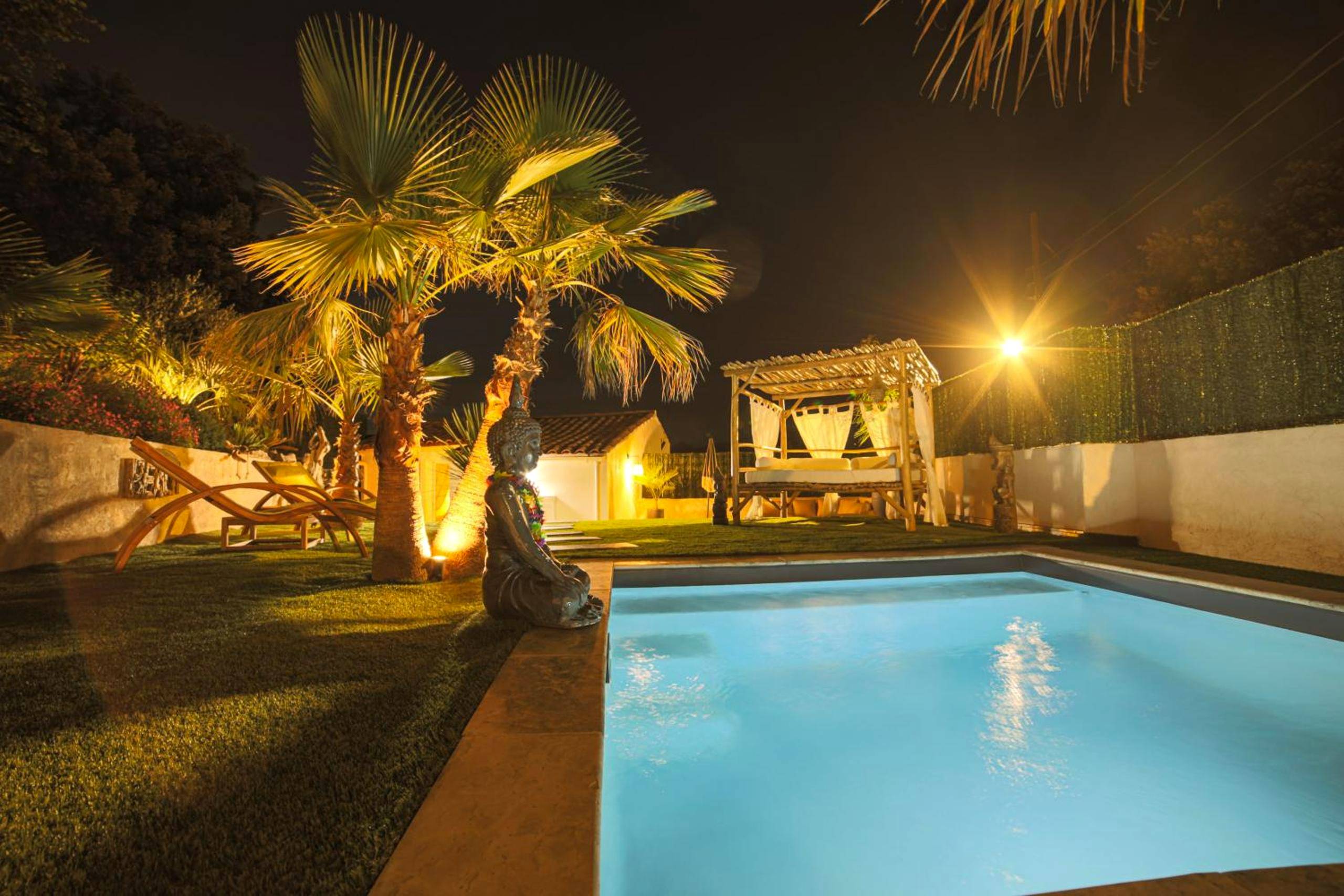 Photo du logement - Ô Balinais mini villa avec spa et piscine privative Marseille